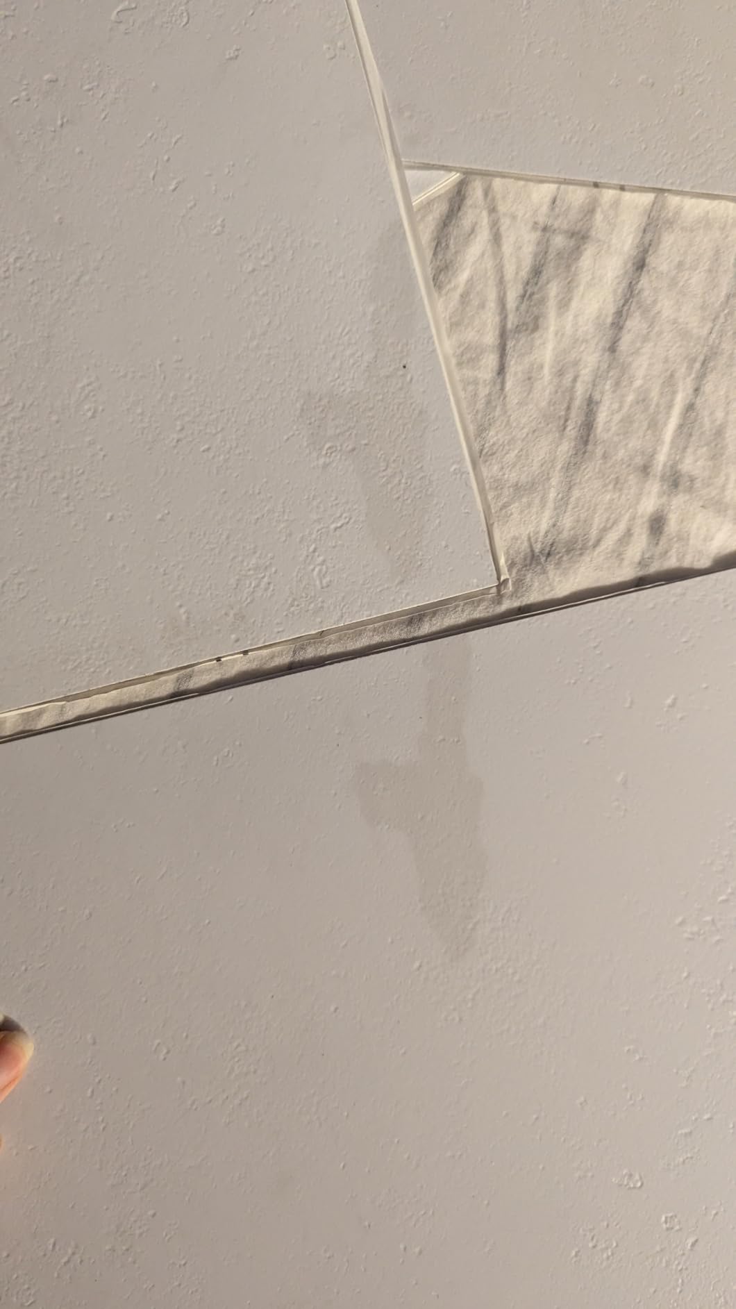 FloorPops x Chris Loves Julia 12-in by 12-in Bonneville Grey & White Marble Peel & Stick Floor Tiles, FP4421 customer photo 1