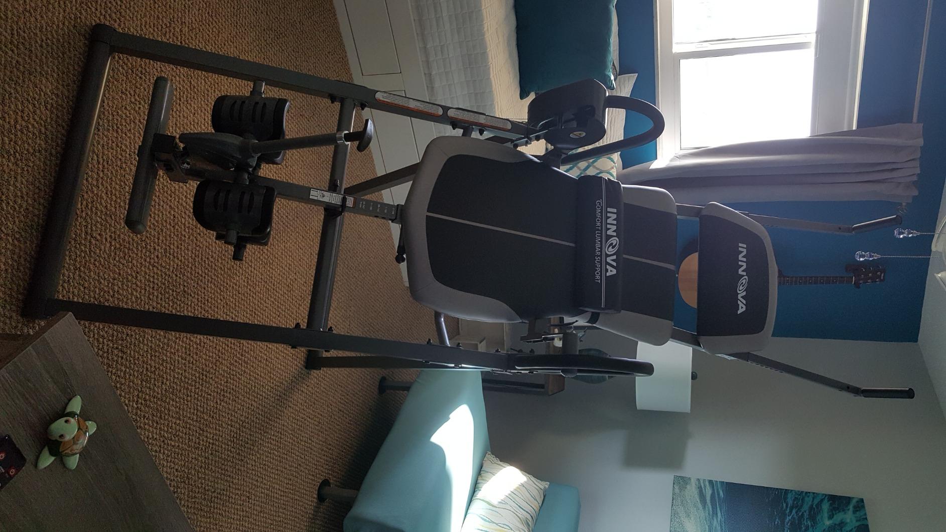 Innova Inversion Table with Stretch Bars for Optimal Slope Inversion and Full Body Stretch customer photo 1