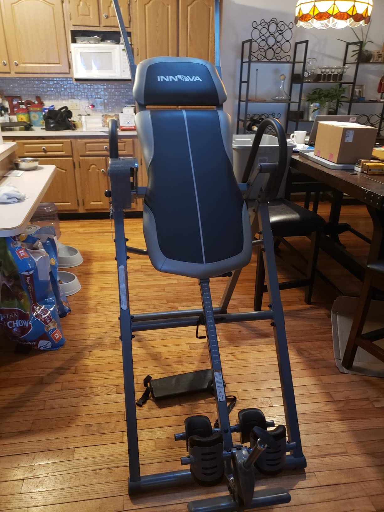 Innova Inversion Table with Stretch Bars for Optimal Slope Inversion and Full Body Stretch customer photo 2