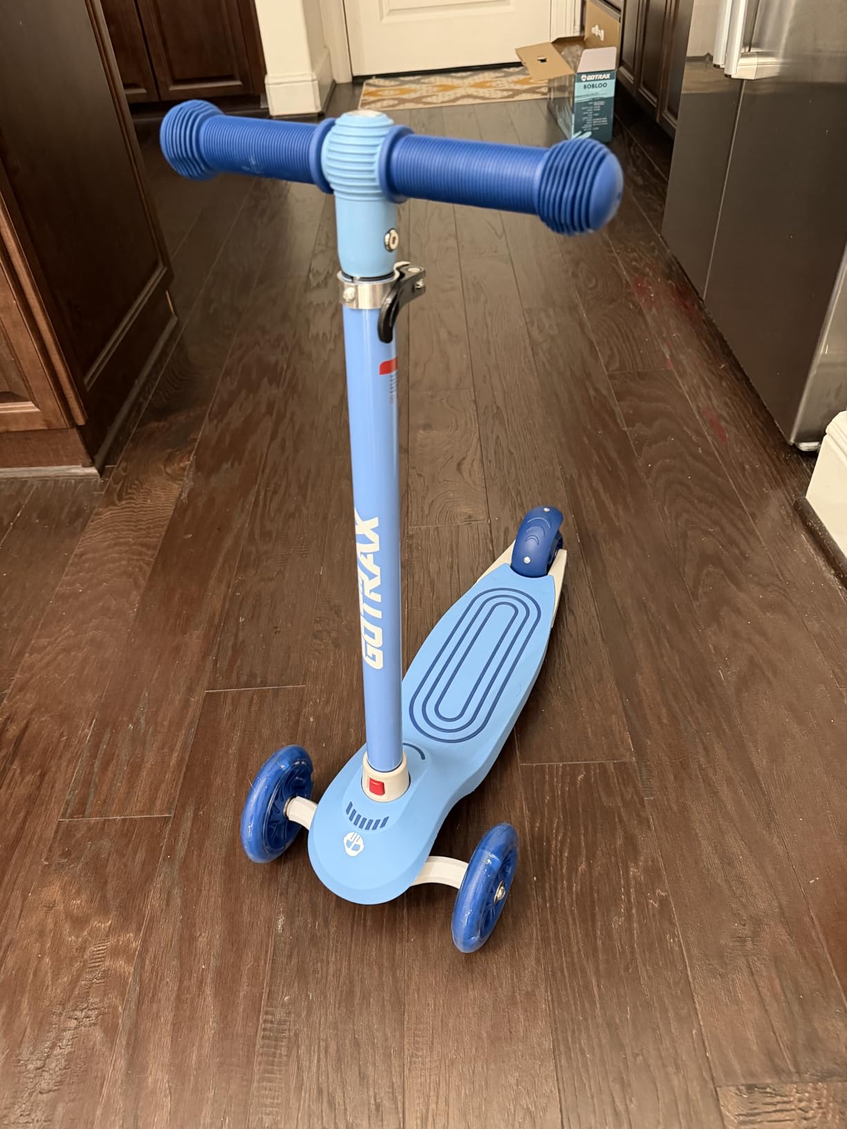 Gotrax KS1 Kids Kick Scooter, 3 Wheels for Boys & Girls 2-8, Gifts | LED Light-Up Wheels, 3 Adjustable Handlebar, Easy Assembly, Lightweight, Wide Anti-Slip Deck, Lean to Steer, Max Load 110 lbs customer photo 2
