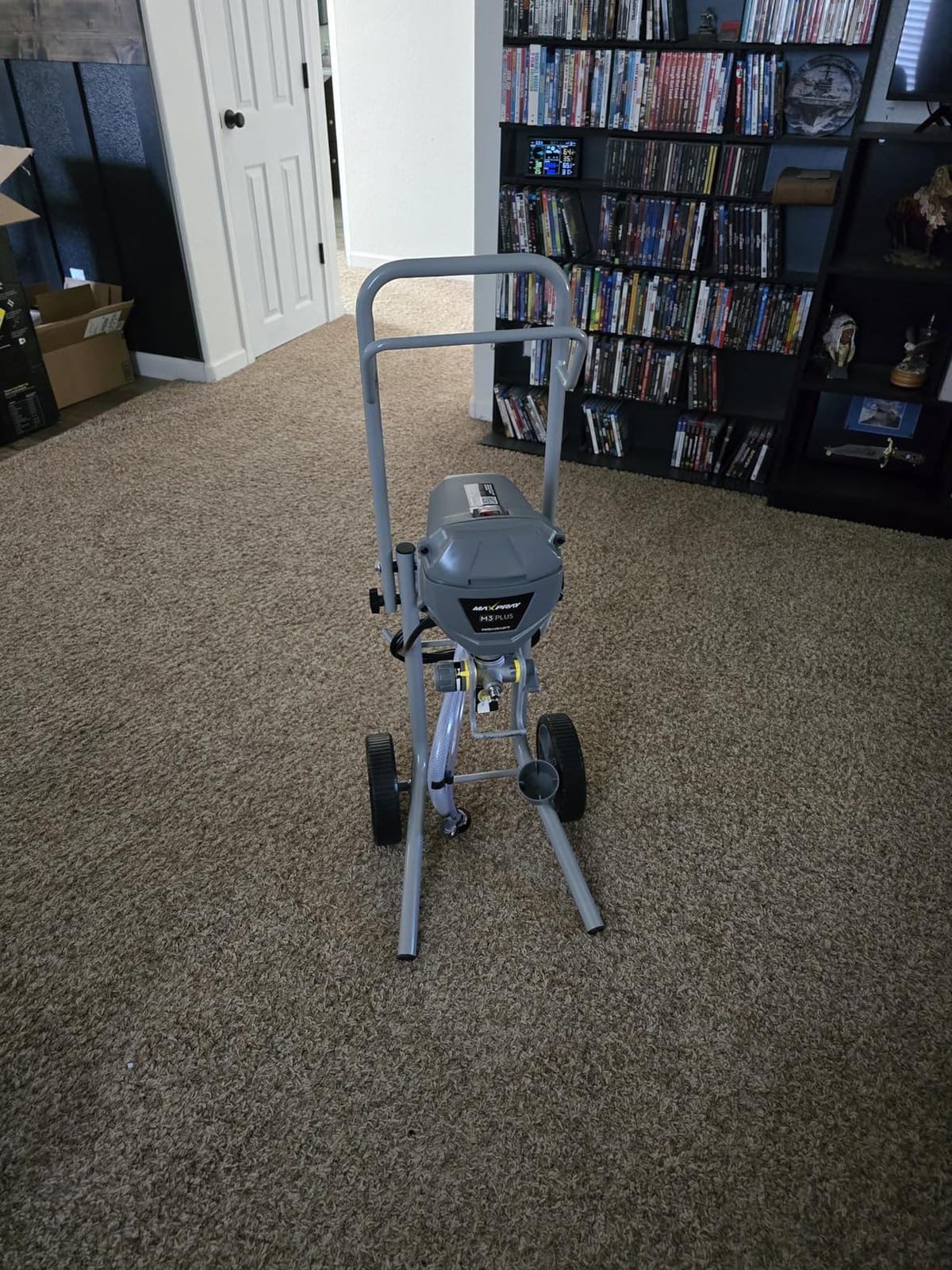 InoKraft MaXpray M3 Cart Airless Paint Sprayer, 3300 PSI 650W customer photo 2