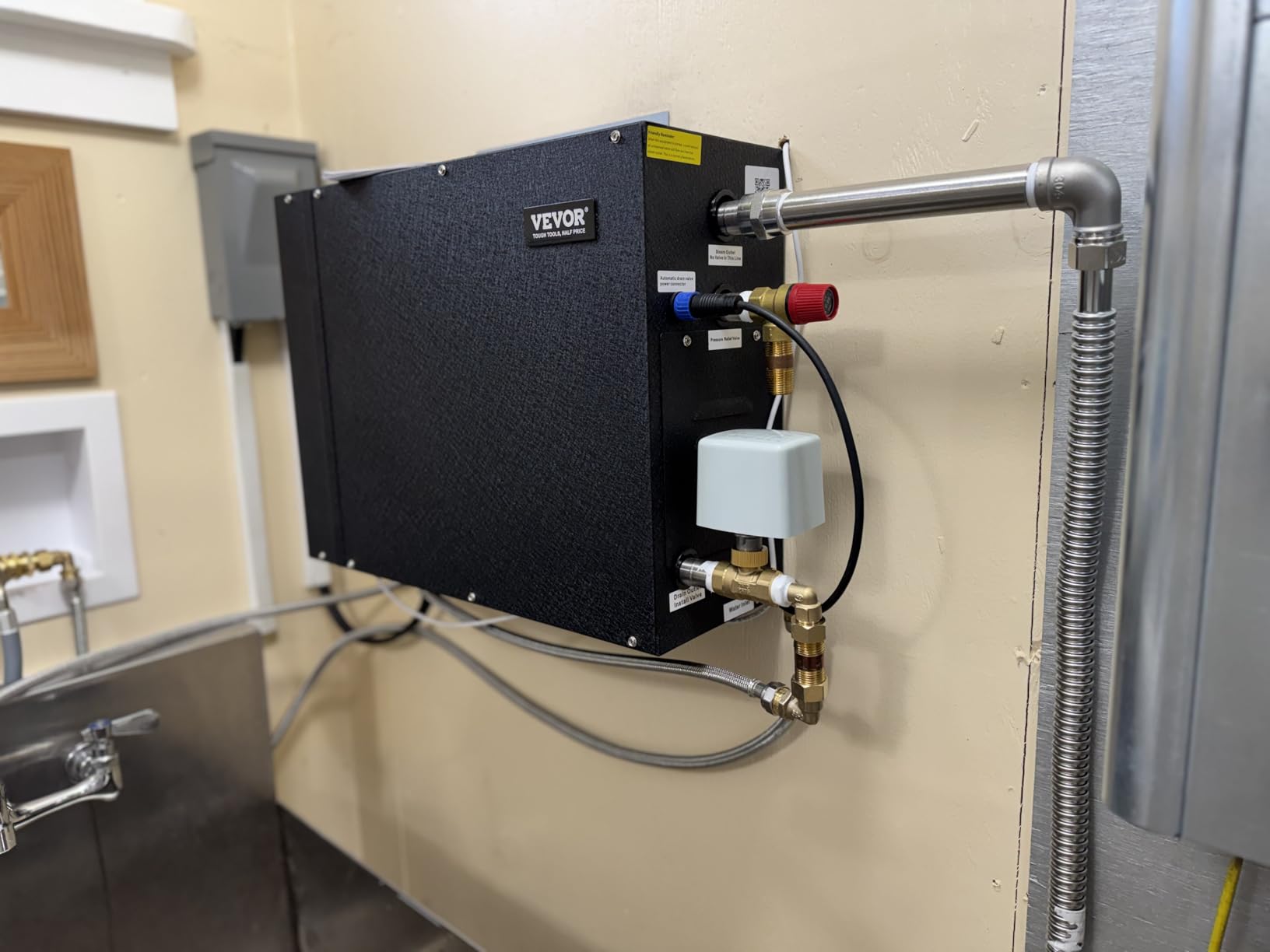 VEVOR Steam Shower Generator 12kW customer photo 2