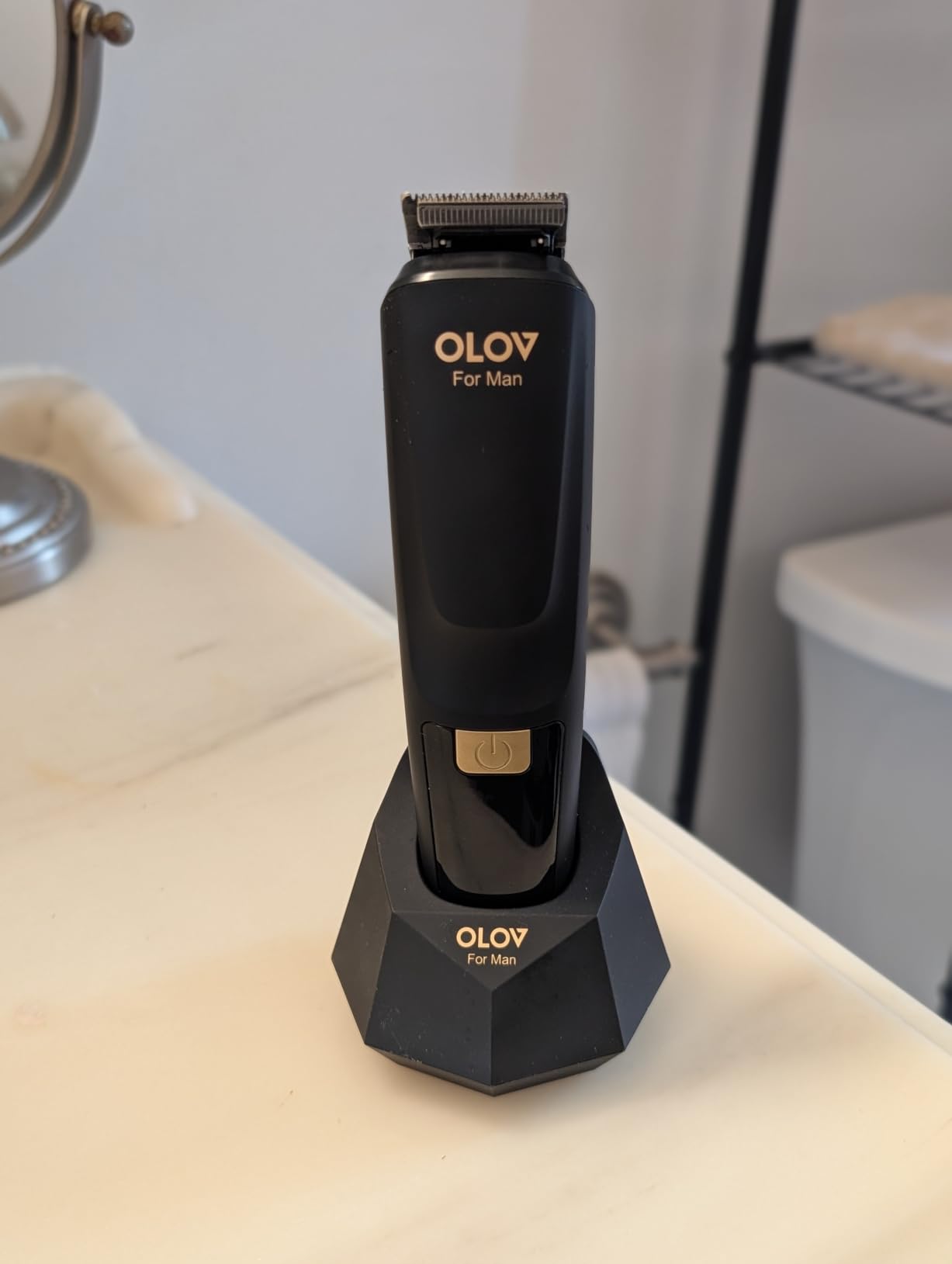 OLOV For Man Beard Trimmer, 21 Piece All-in-One Mens Grooming Kit and Hair Clipper, Nose, Ear,Body and Face, Electric Razor with USB Recharge Dock customer photo 1