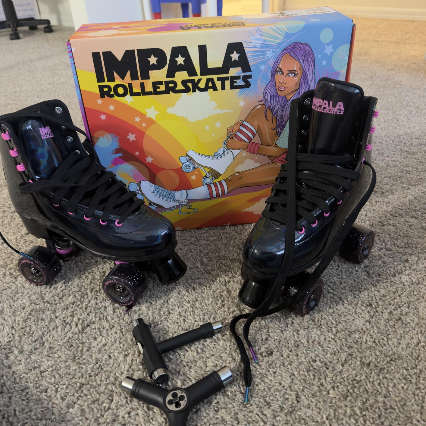 Impala Quad Skate - High Top Roller Skates for Women, Men and Teens customer photo 1