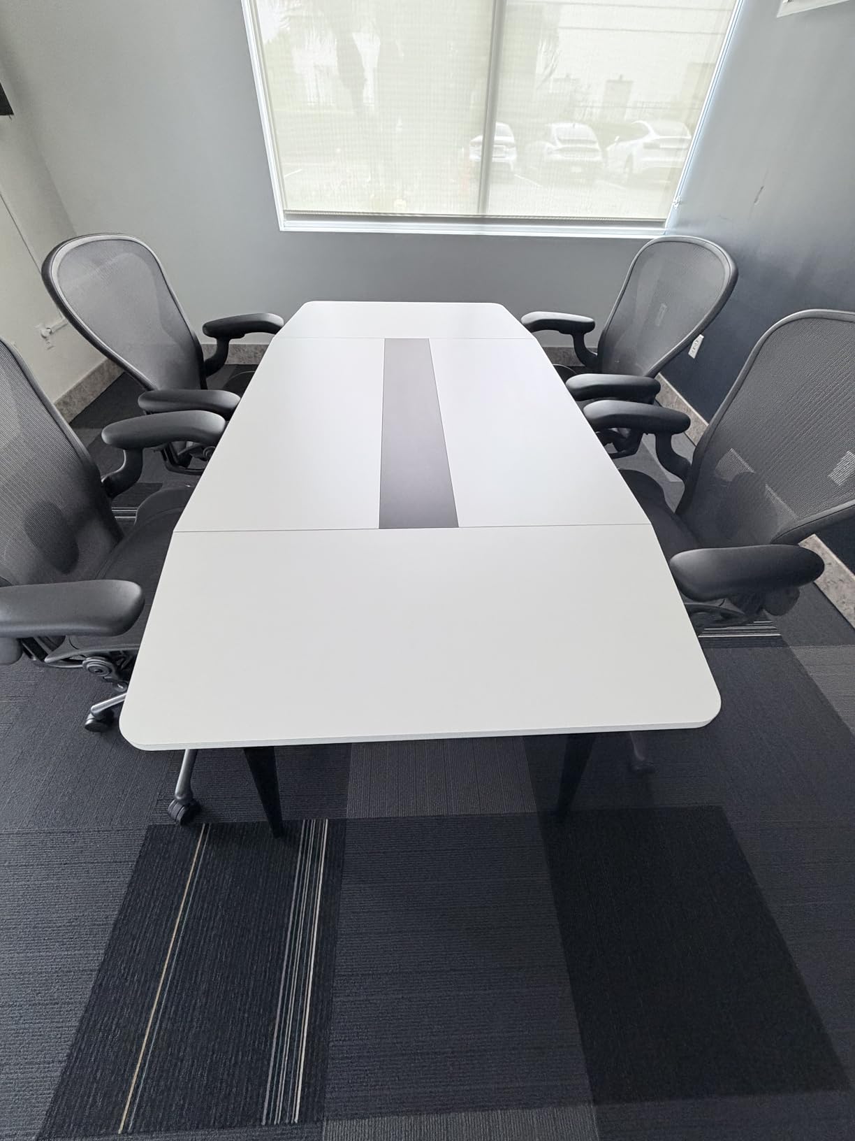 Tribesigns 6FT Conference Table, Rustic Rectangle 70.8