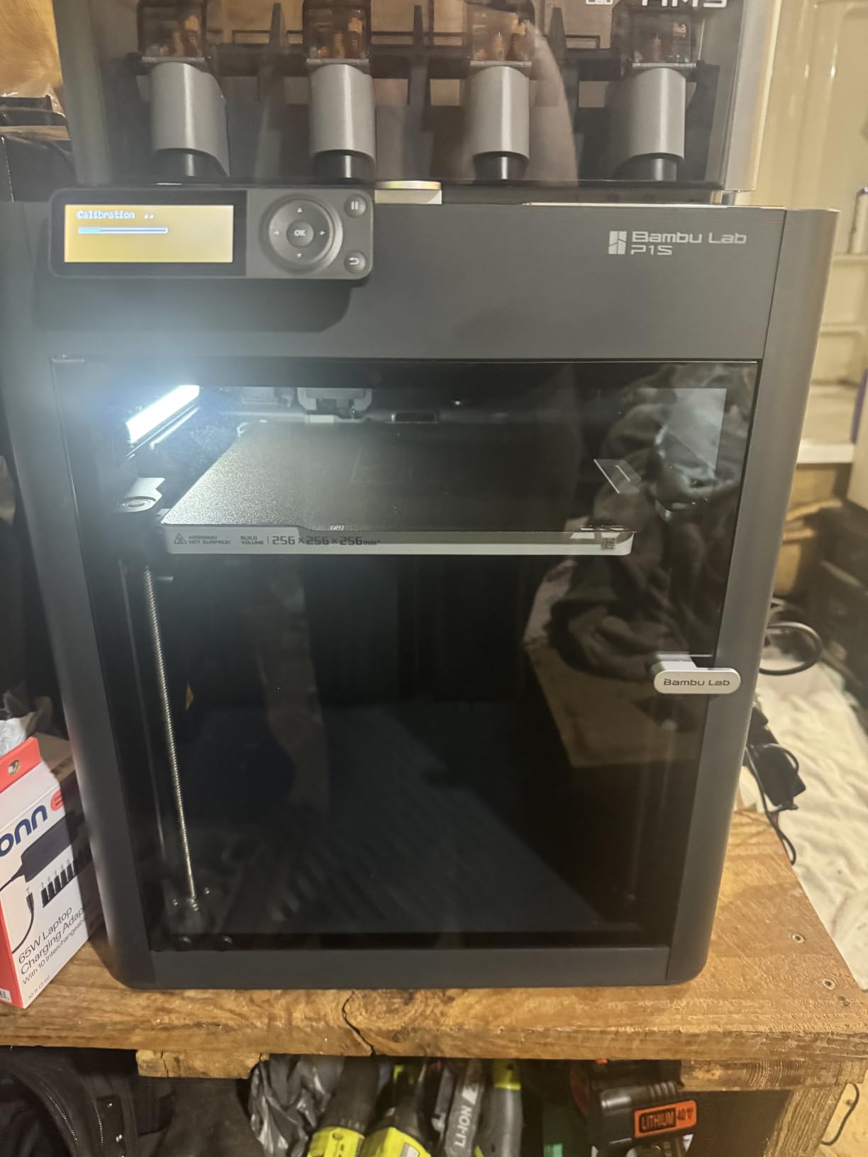 Bambu Lab P1S Combo, P1S 3D Printer and AMS, Support Up to 16 Colors/Multi Materials, 500mm/s Fast Printing & High Precision, CoreXY & Auto Bed Leveling customer photo 2