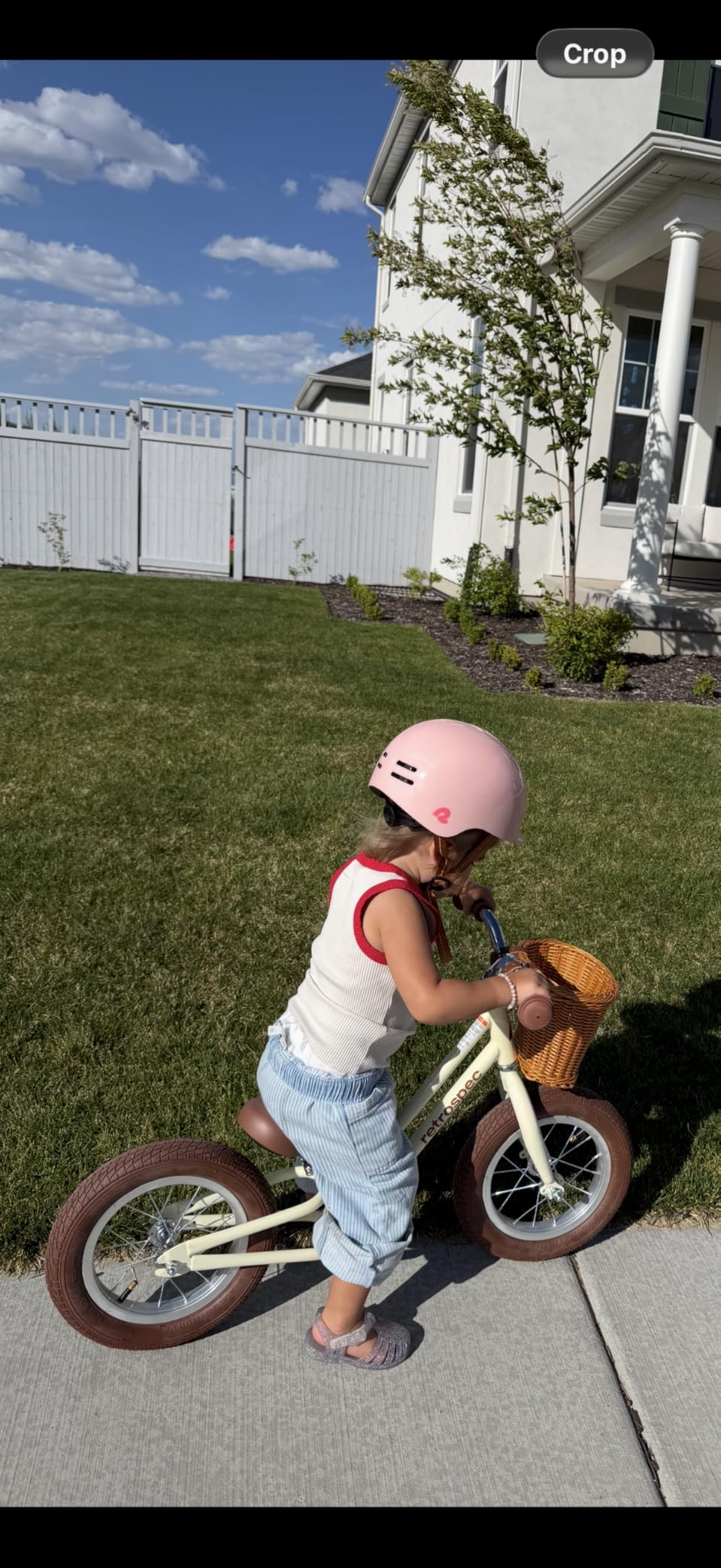 Retrospec Baby Beaumont Kids' Balance Bike for Toddlers, No Pedals, Cushioning Air Filled Tires for Boys and Girls Ages 18 Months - 3 Years, with Adjustable Seat Height customer photo 1