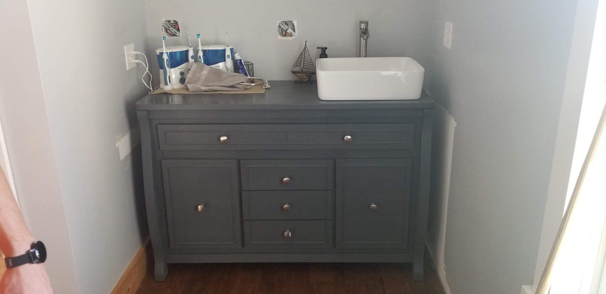 Lordear Wall Mount Bathroom Sink 21x12 Inch White Rectangle Sink with Overflow Porcelain Ceramic Floating Bathroom Vessel Sinks, Wall Hung Wash Hand Basin customer photo 2