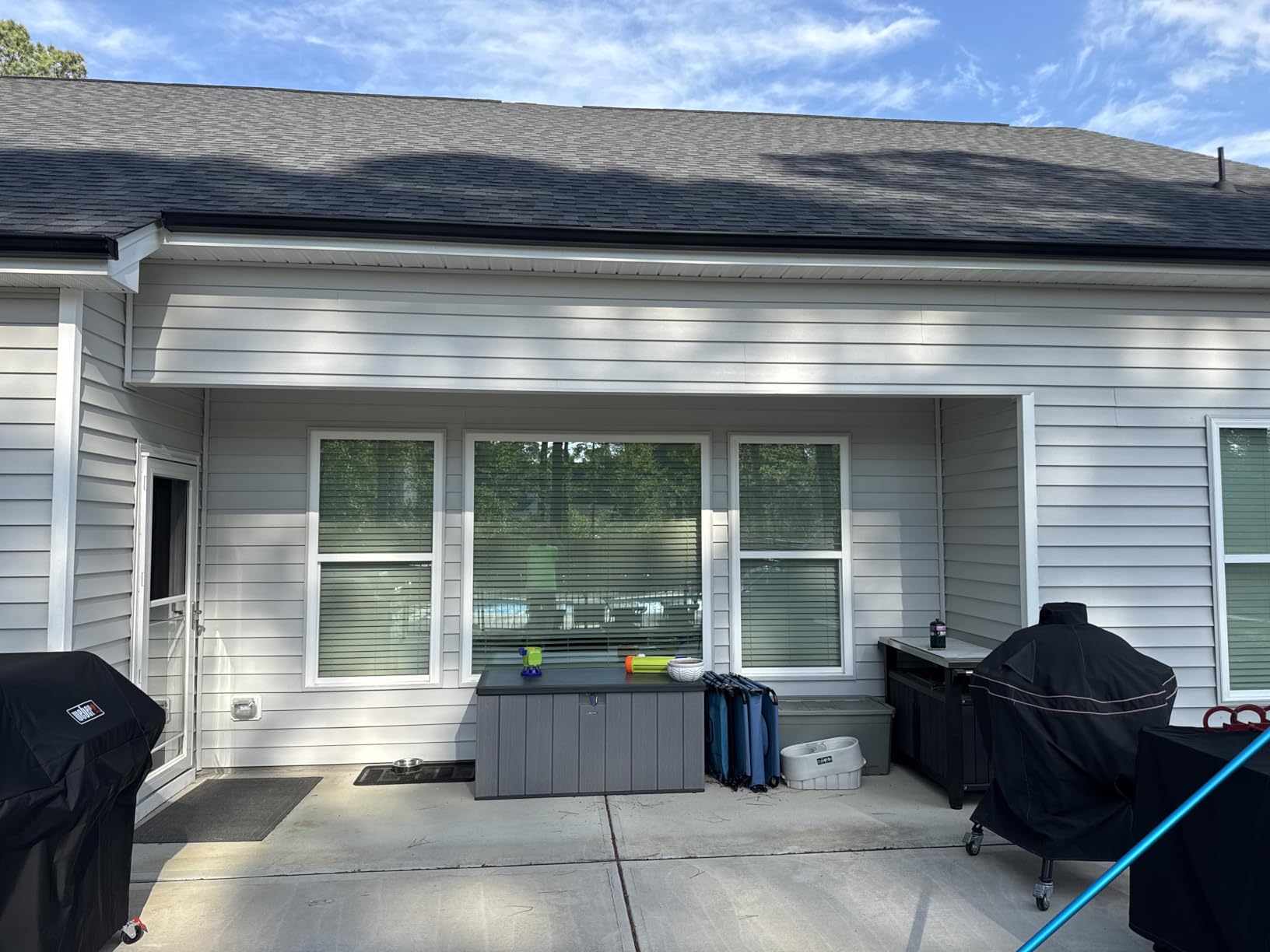 ADVANING Luxury Series, 16'x10' Electric Retractable Awning, Premium Quality Fully Assembled UV+ Sun Shade Canopy, Cerulean customer photo 1