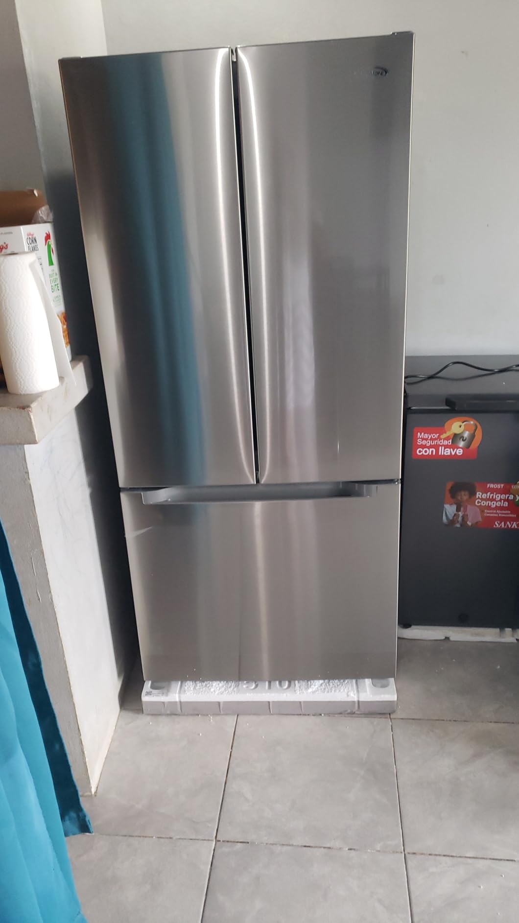 KoolMore 30-Inch and 18.5 cu. ft. Counter Depth French Door Refrigerator with Three Doors and Deep Freezer in Stainless-Steel (KM-RERFDSS-18C) customer photo 1
