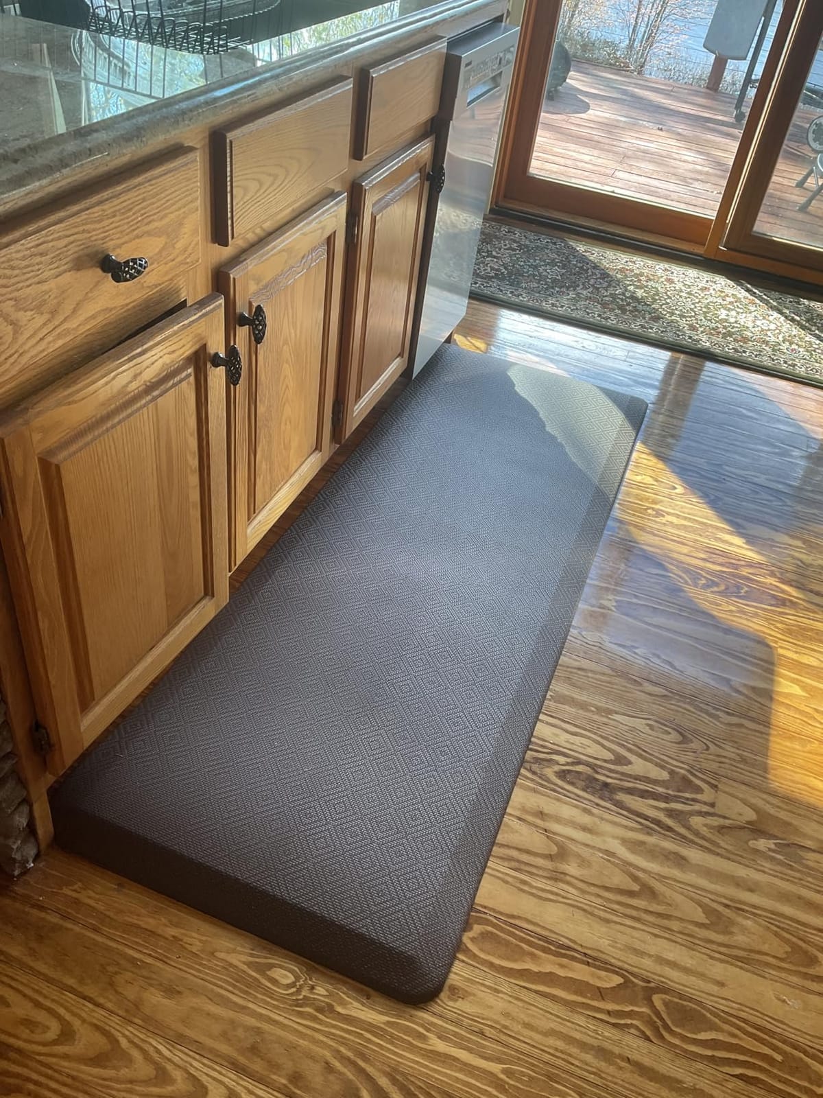 Ophanie Kitchen Mats for Floor, 3/4 inch Thick, 20x39 Anti Fatigue Cushioned Mat customer photo 1