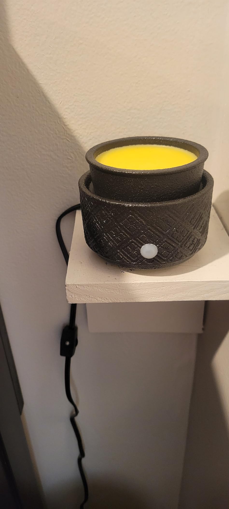 mocosa Ceramic Wax Melt Warmer for Scented Wax Melts 3-in-1 Electric | Fragrance Burner, for Home Office Bedroom, Birthday Gifts for Women, Mother's Day (Black) customer photo 2