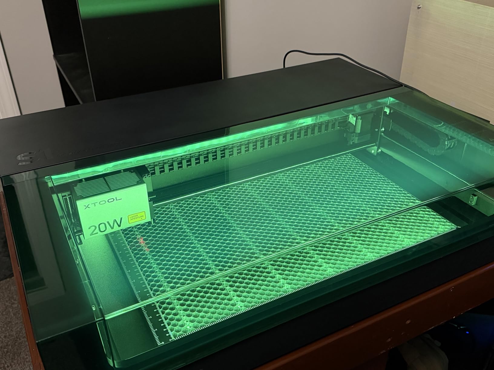 xTool S1 20W Laser Cutter and Laser Engraver for Tumblers, 23.93