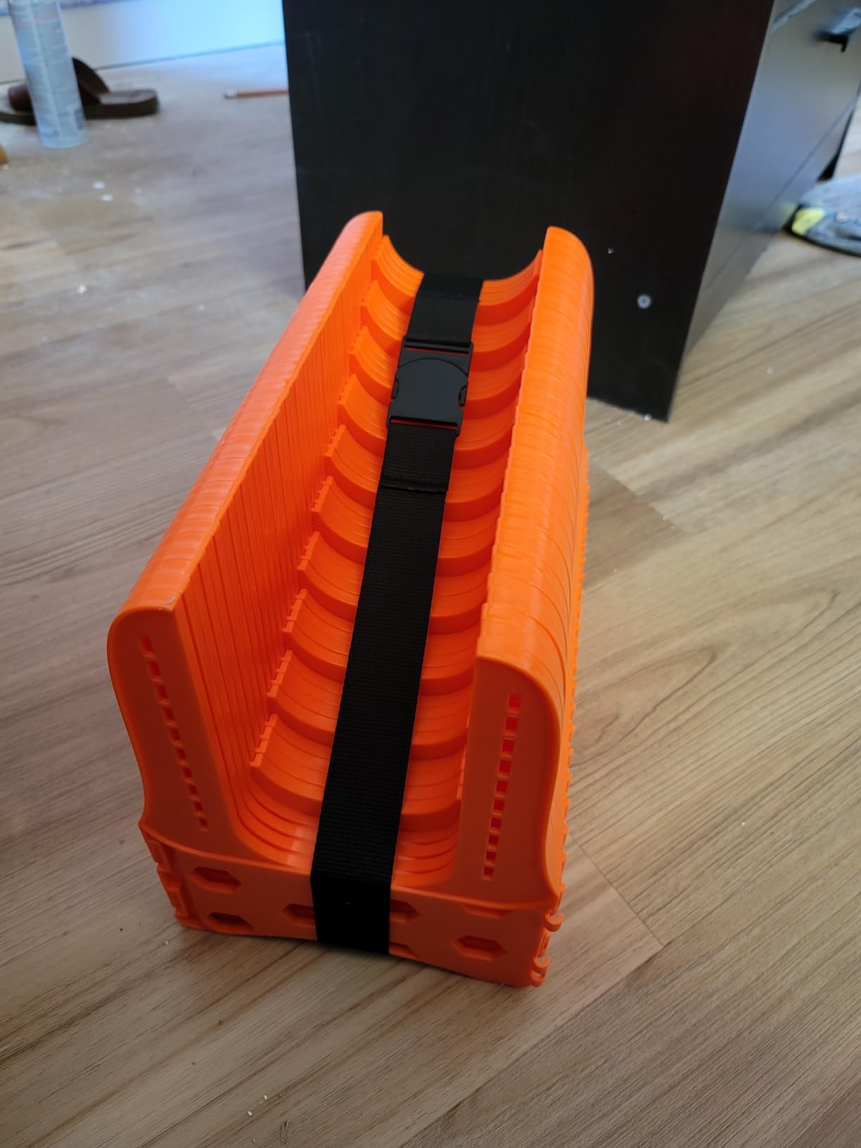 Kohree RV Sewer Hose Support 20FT, Orange RV Sewer Support for Campers | Heavy-Duty, Adjustable Design, Easy to Set Up, Help Dumping Quickly and Securely, Comes with Carrying Strap customer photo 1
