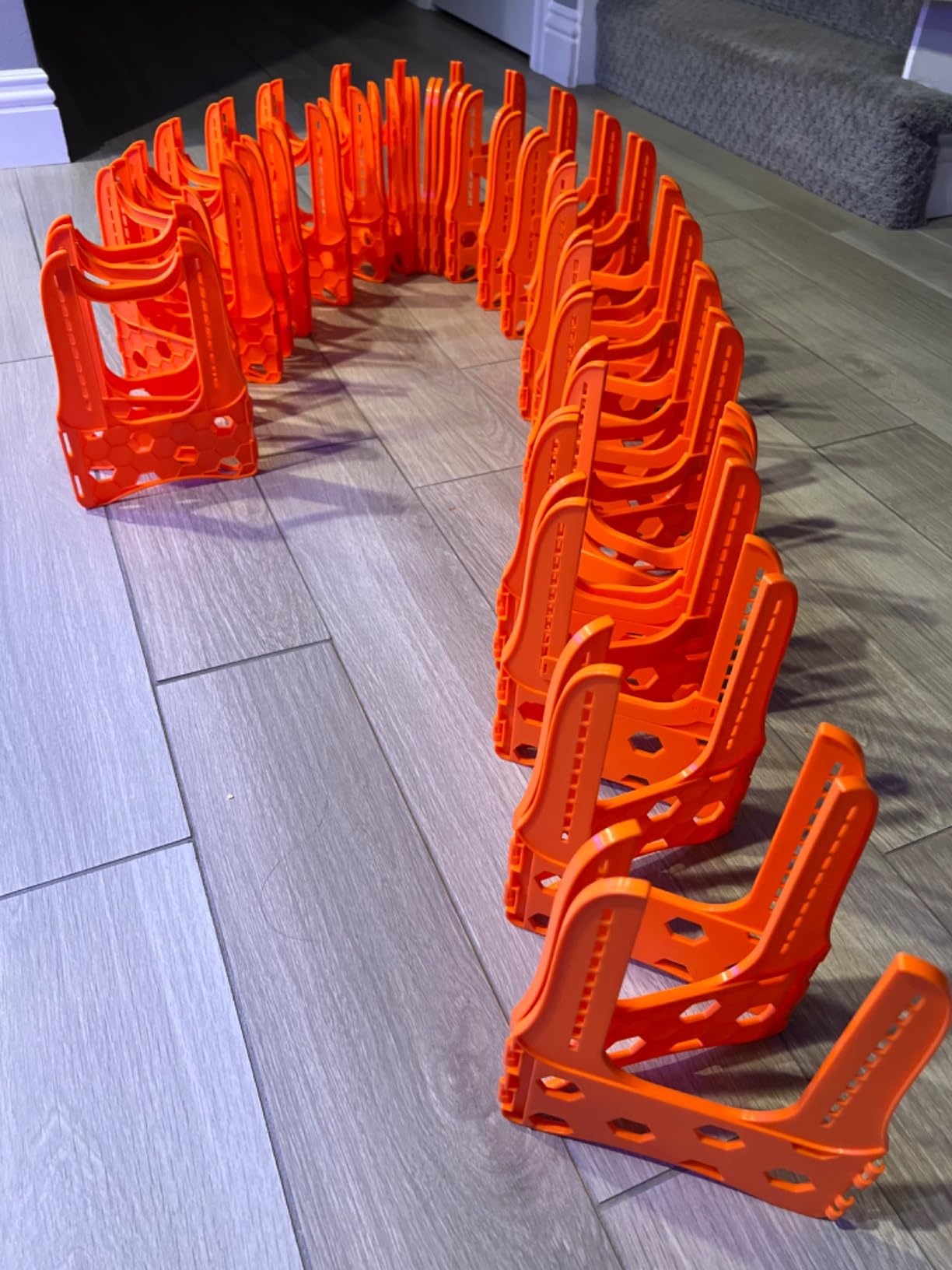 Kohree RV Sewer Hose Support 20FT, Orange RV Sewer Support for Campers | Heavy-Duty, Adjustable Design, Easy to Set Up, Help Dumping Quickly and Securely, Comes with Carrying Strap customer photo 2