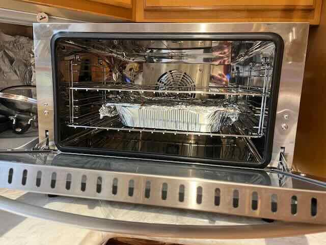 KoolMore 32 in. Commercial Countertop Convection Oven, Holds Full Size Pans, 4 Racks and 3500W of Power, 240V in Stainless-Steel, ETL Listed for Safety and Sanitation (KM-CTCO-44) customer photo 1