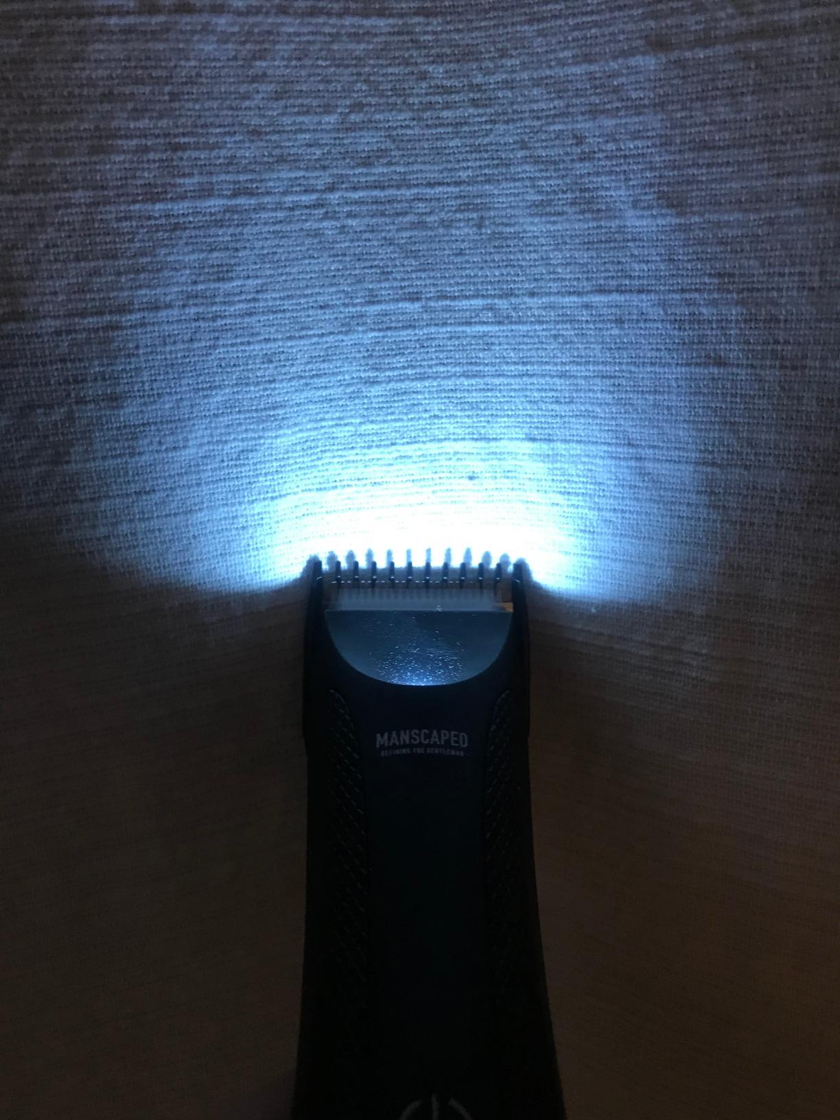 MANSCAPED The Lawn Mower 3.0 Plus Groin & Body Hair Trimmer - Updated SkinSafe Trimmer Blade, Waterproof Wet/Dry Groomer, USB-C Rechargeable, Men's Wireless Ball Shaver, Tuxedo Black customer photo 2