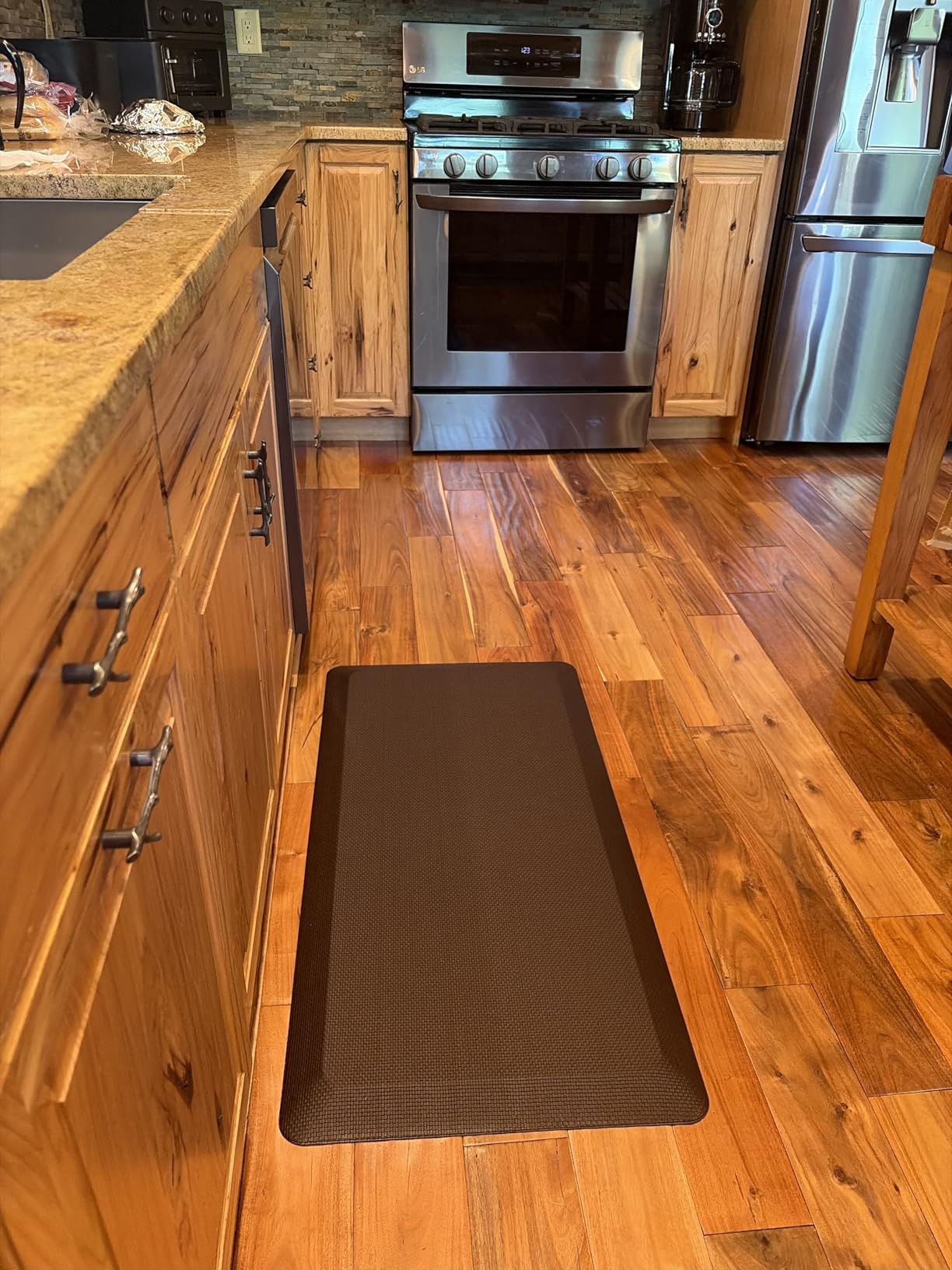FEATOL Anti Fatigue Mat for Standing Desk & Kitchen Floor, 9/10 Extra Thick customer photo 2