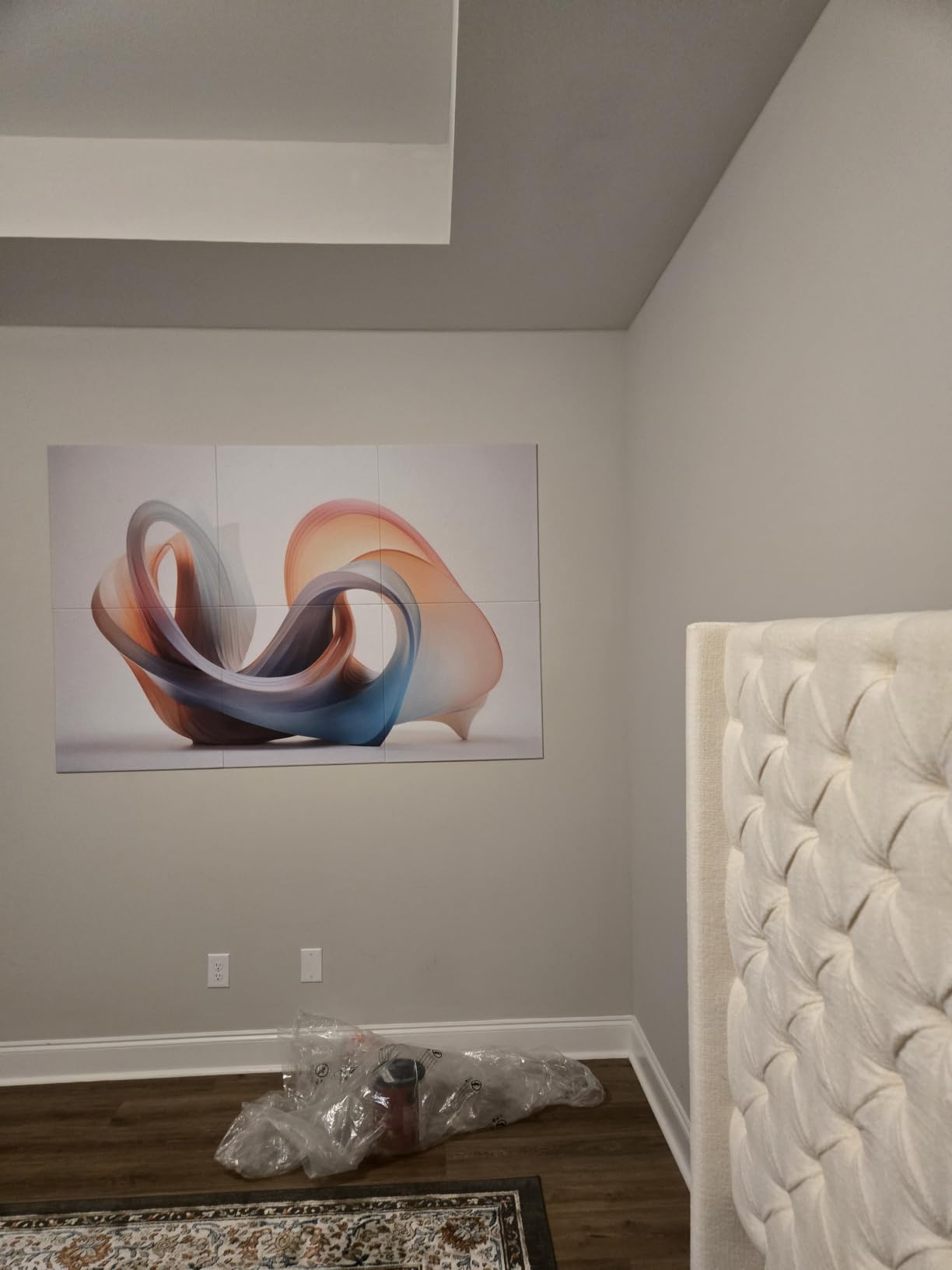 Soon Global Acoustical Wall Panels, 72 X 48 Inches Art Acoustic Panels, Decorative Acoustic Panels, Acoustic Wall Panels, Sound Absorbing Wall Art, Whispers of Serenity customer photo 1