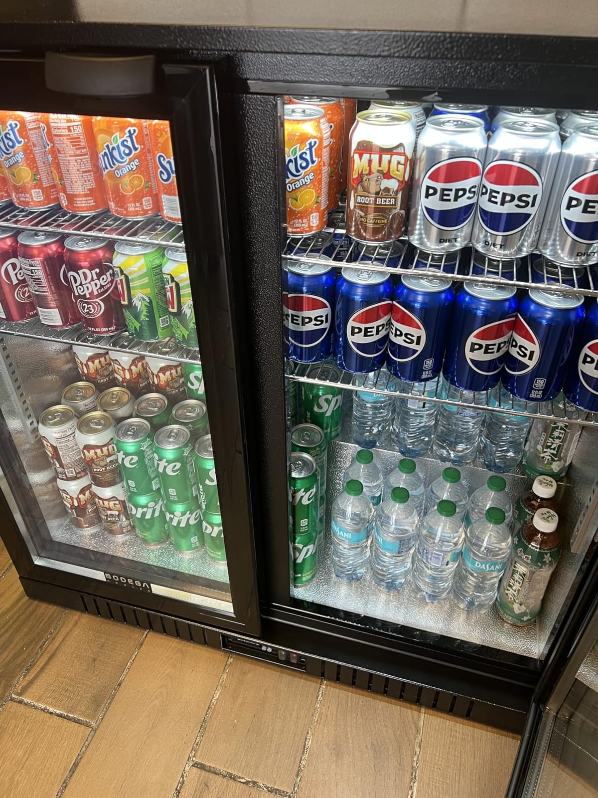 BODEGACOOLER Back Bar Cooler, 2 Door Commercial Beverage Refrigerator customer photo 1