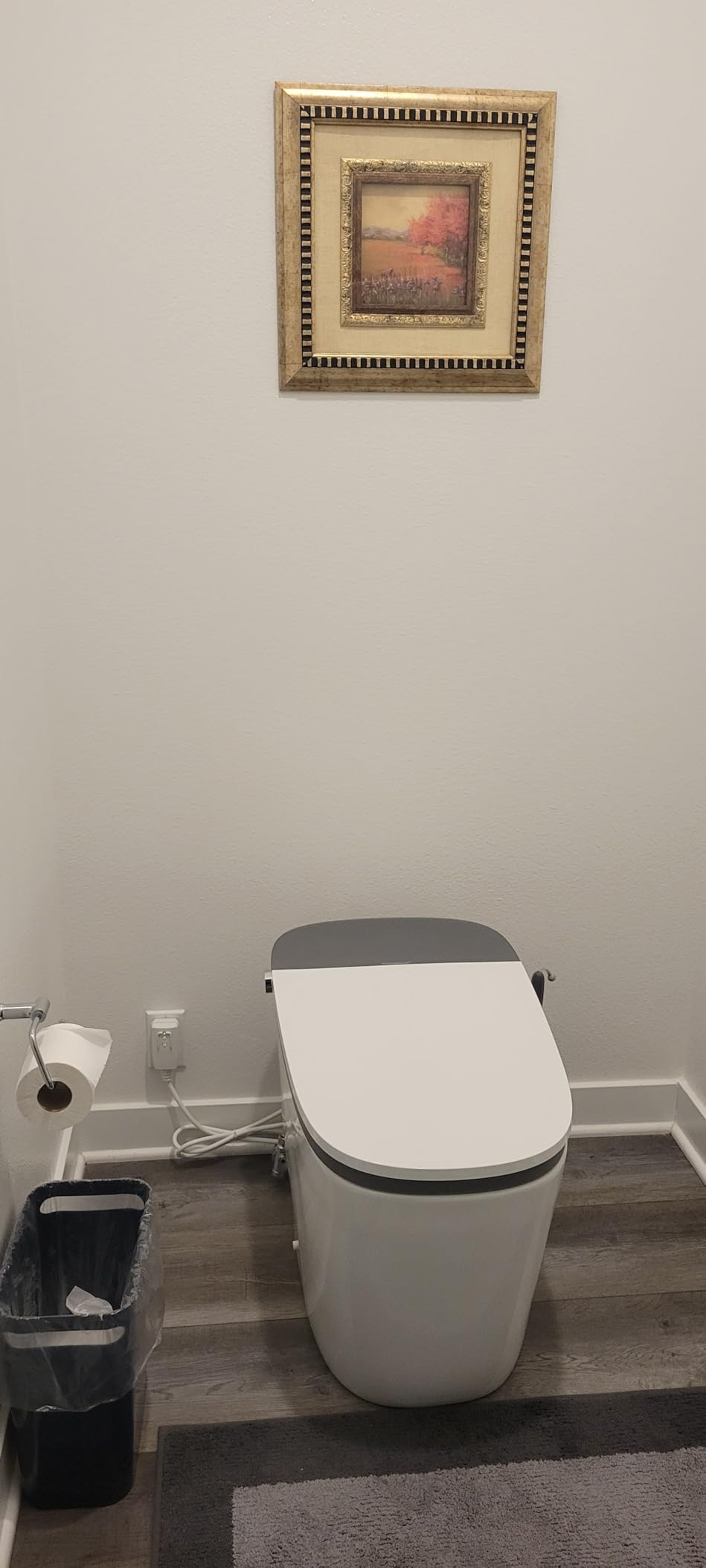 WOODBRIDGE Smart Toilet with 1000g MaP Flush Score & Foam Shield (B0930S) | Auto Open/Close, ADA Comfort Height, Auto Dual Flush, Moving Air Dryer, Heated Seat customer photo 1