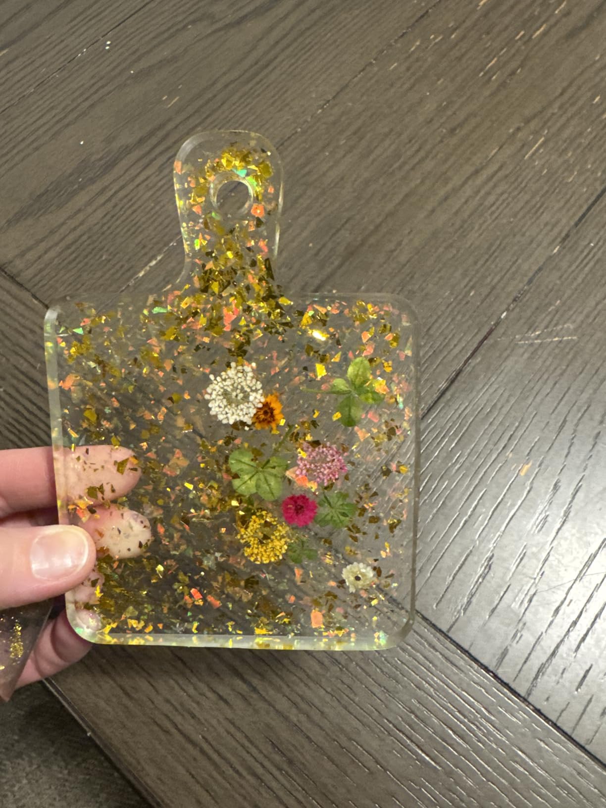 KISREL 18OZ Epoxy Resin Kit for Beginner, Resin Kit with Molds and Supplies | Resin Kit with Molds, Dried Flowers, Measuring Cups and Resin Supplies customer photo 1
