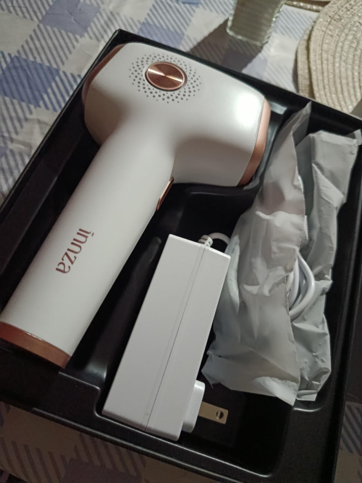 INNZA IPL Hair Removal with Ice Cooling Care Function for Women, Long-Lasting Results, 999,999 Flashes Painless Hair Removal, Hair Removal Device for Armpits Legs Arms Bikini Line customer photo 1