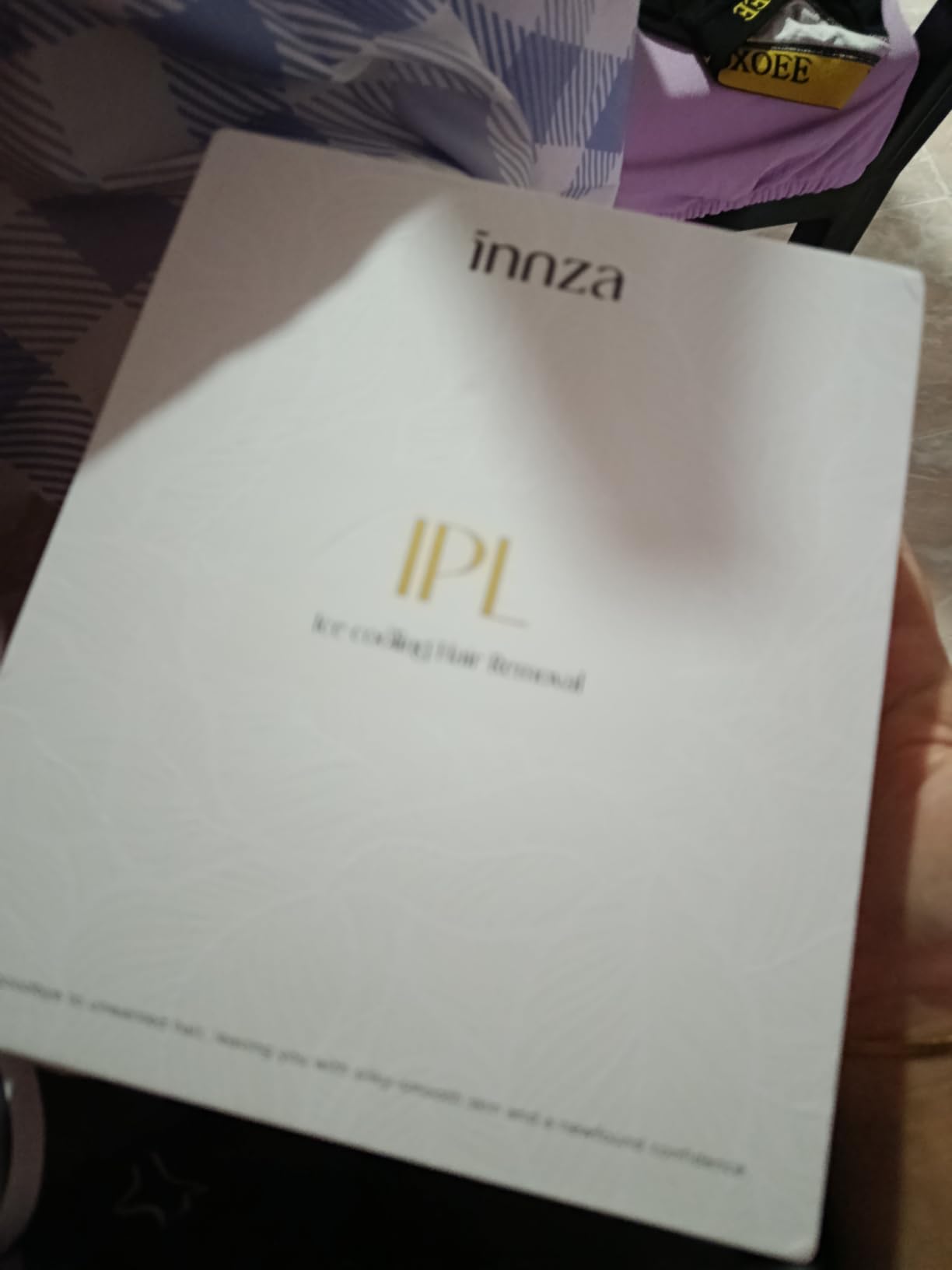 INNZA IPL Hair Removal with Ice Cooling Care Function for Women, Long-Lasting Results, 999,999 Flashes Painless Hair Removal, Hair Removal Device for Armpits Legs Arms Bikini Line customer photo 2