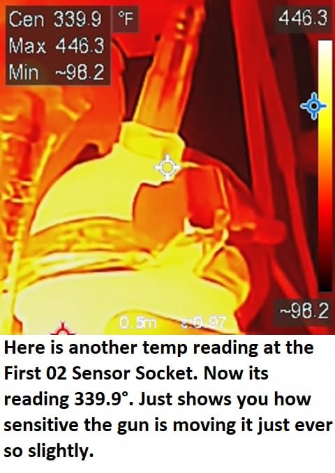 HF96 Thermal Camera with AI Scene Detection, Laser Pointer, -4°F~1022°F | 240x240 Super Resolution, Thermal Imaging Camera for HVAC Electrical Building Inspection, 25Hz Infrared Camera, 11h Runtime customer photo 2