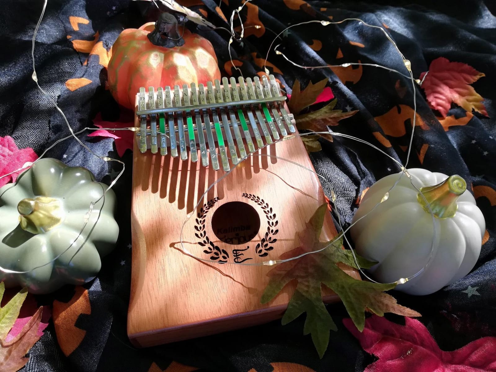Everjoys Kalimba Thumb Piano 21 Keys, Professional Musical Instrument Finger Piano Marimbas with Portable Soft Cloth Bag, Fast to Learn Songbook, Tuning Hammer, All in One Kit (Natural Color) customer photo 2