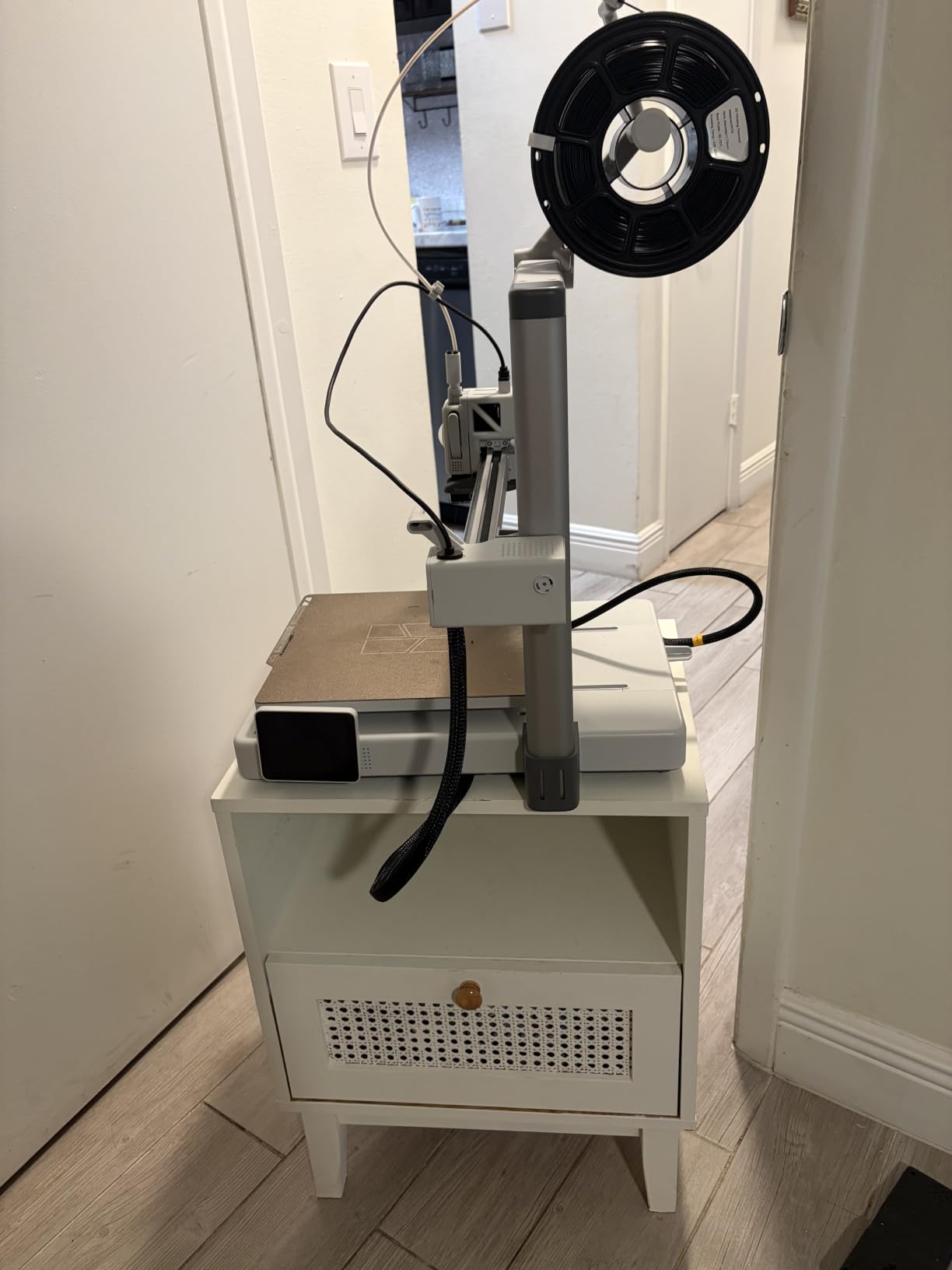 Bambu Lab A1 3D Printer, Support Multi-Color 3D Printing, High Speed & Precision, Full-Auto Calibration & Active Flow Rate Compensation, ≤48 dB Quiet FDM 3D Printers 256 * 256 * 256mm³ Build Volume customer photo 1