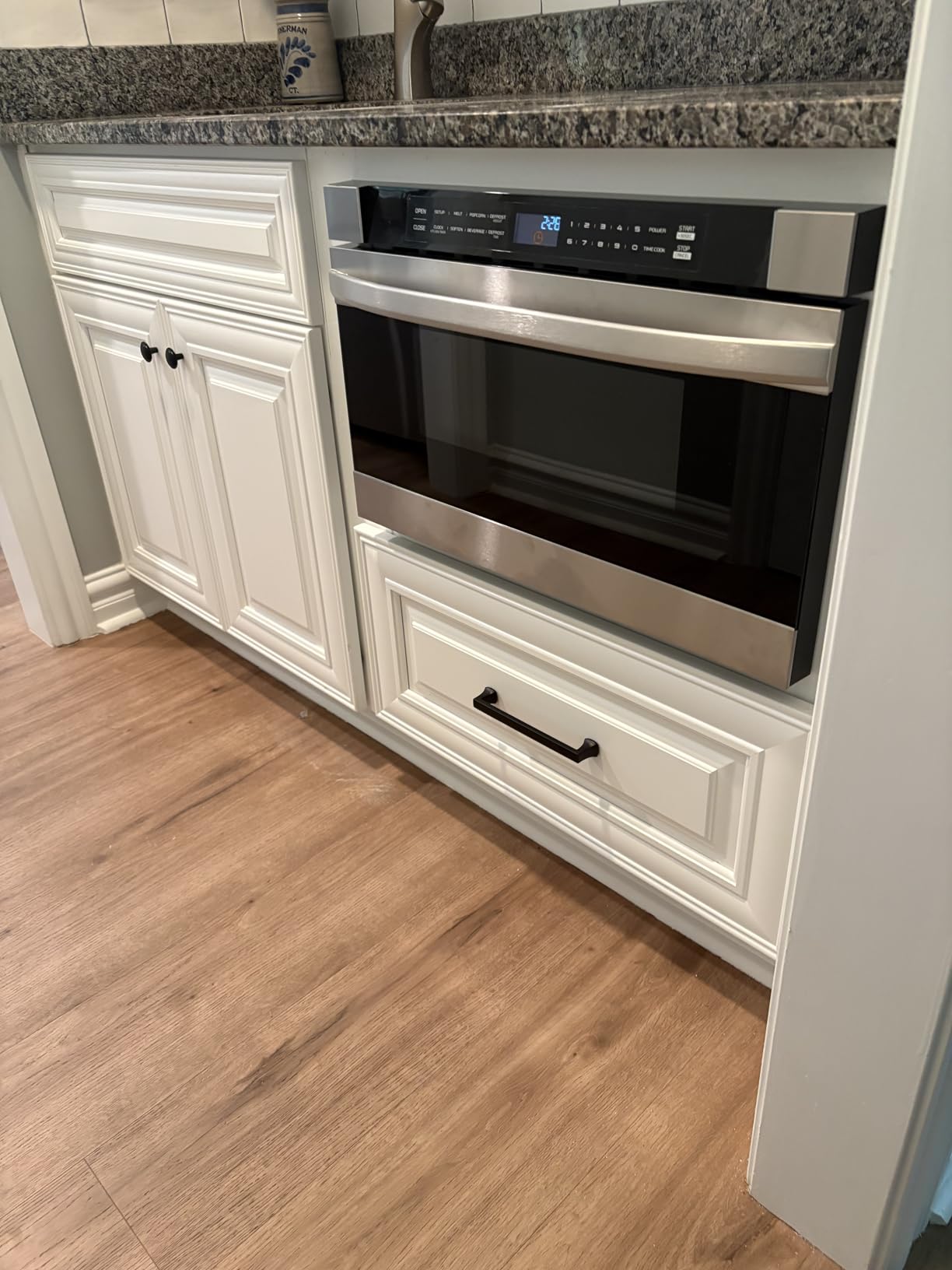Midea Microwave Drawer Oven, 1.2 Cu.Ft, 1000W, Stainless Steel, Child Safety | Built-In Installation, 11 Power Levels, Child Safety Lock, One-Touch Start, Auto-Menus, Easy Clean Interior customer photo 2