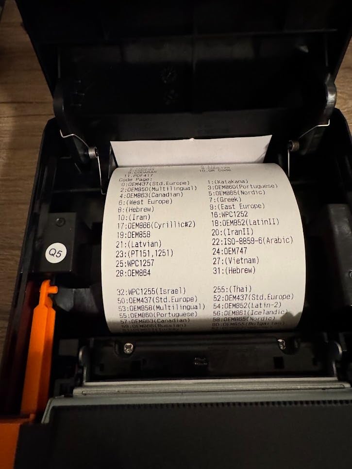 NetumScan USB POS Receipt Printer, 80mm Thermal Receipt Printer with Auto Cutter Cash Drawer, 300mm/s, Support Windows/Mac/Linux, Restaurant Kitchen Printer for ESC/POS(Only USB Interface) 8360 customer photo 2
