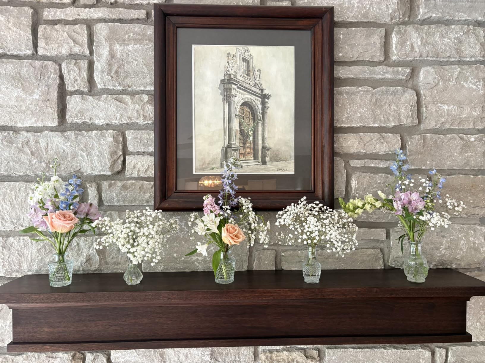 Glass Bud Vase Set of 32PCS Wedding Centerpieces for Tables, Mini Clear Bud Vases for Flowers, Small Flower Vases Suitable for Birthday Party, Anniversary, Wedding, Baby Shower (Clear, 32PCS) customer photo 1