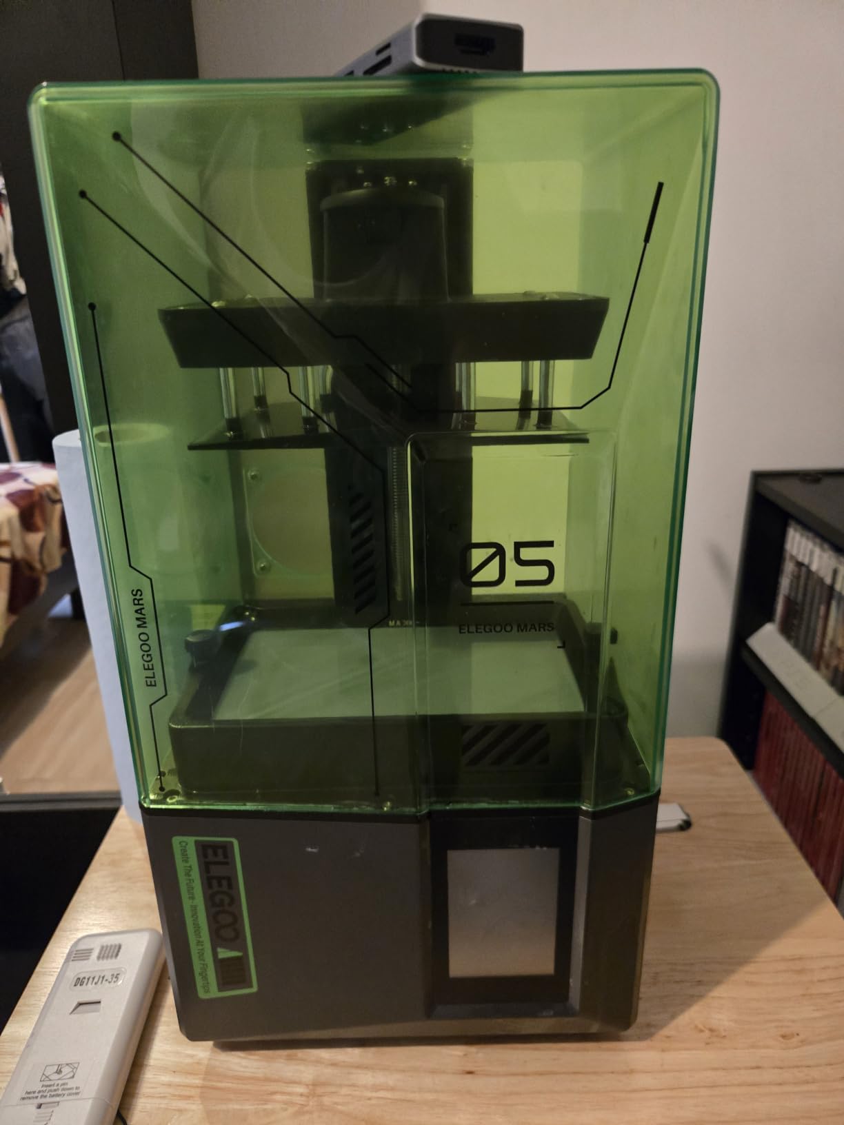 ELEGOO Mars 5 Resin 3D Printer | 4K Mono LCD, Automatic Leveling, Desktop 3D Printer with Printing Size of 5.65 × 3.53 × 5.91 inches customer photo 1