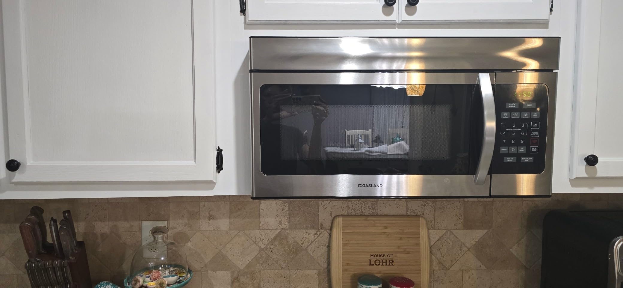 GASLAND Microwave Drawer 24 Inch, 1.2 Cu.ft, 1000W, One-Touch Auto Open | Built-In Installation, 11 Power Levels, Auto-Menus, Quiet Operation, Child Safety, Easy Clean Interior, Stainless Steel customer photo 2