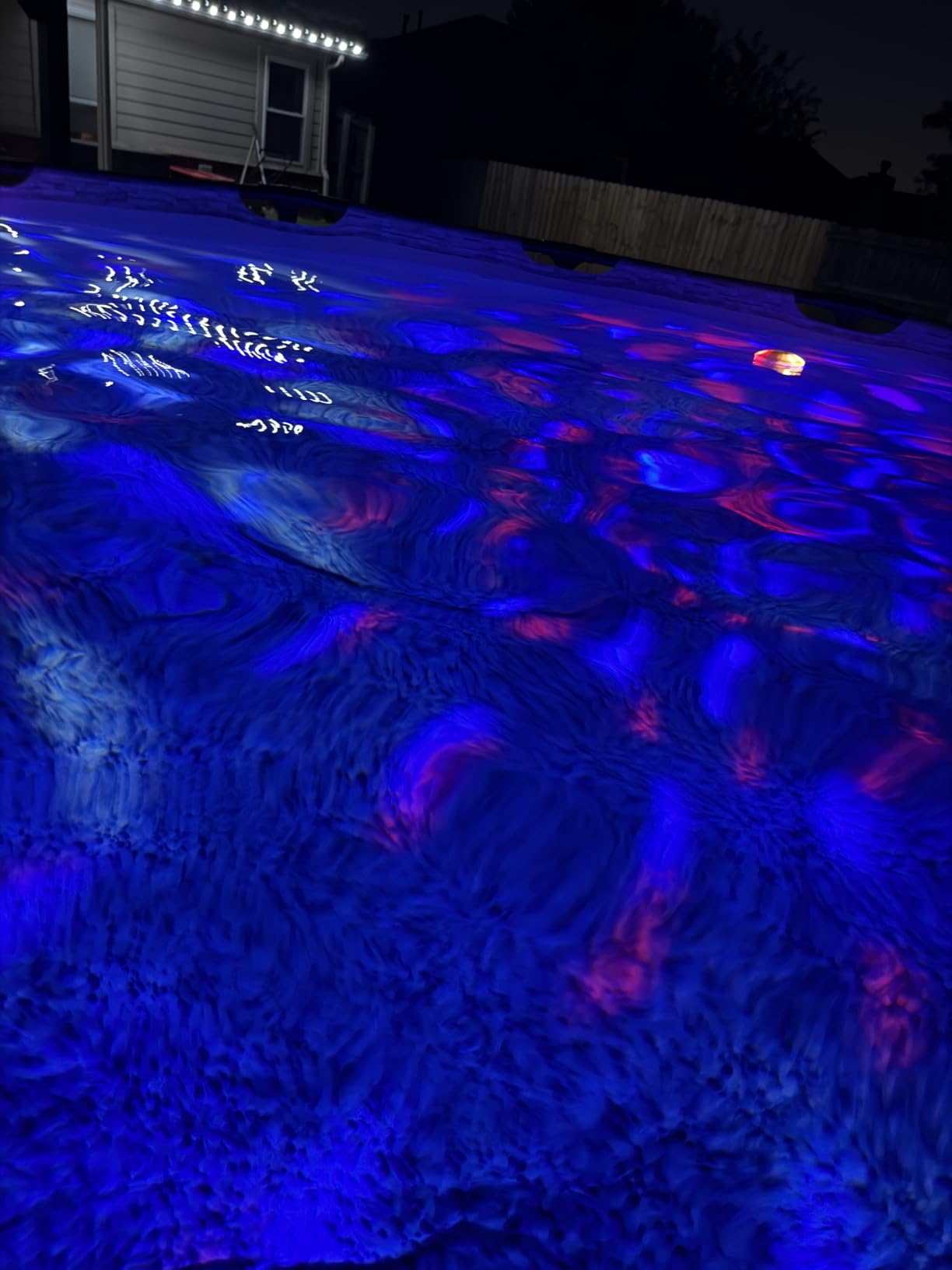 Rechargeable Floating Pool Lights (4 Pack) - Pool Light with Vibrant RGB Colors, IP68 Waterproof Floating Lights, Upper and Lower Color Changing Led Lights for Pools, Hot Tubs and Party customer photo 1