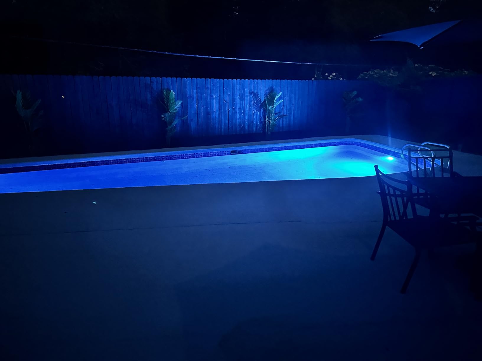 Awanhe Pool Lights for Inground Pool, 60W 10 Inch LED Inground Pool Light with Controller, Remote and APP Control for Wet Niche, Color Changing Underwater Swimming Pool Lights with 50 Foot Cord customer photo 2