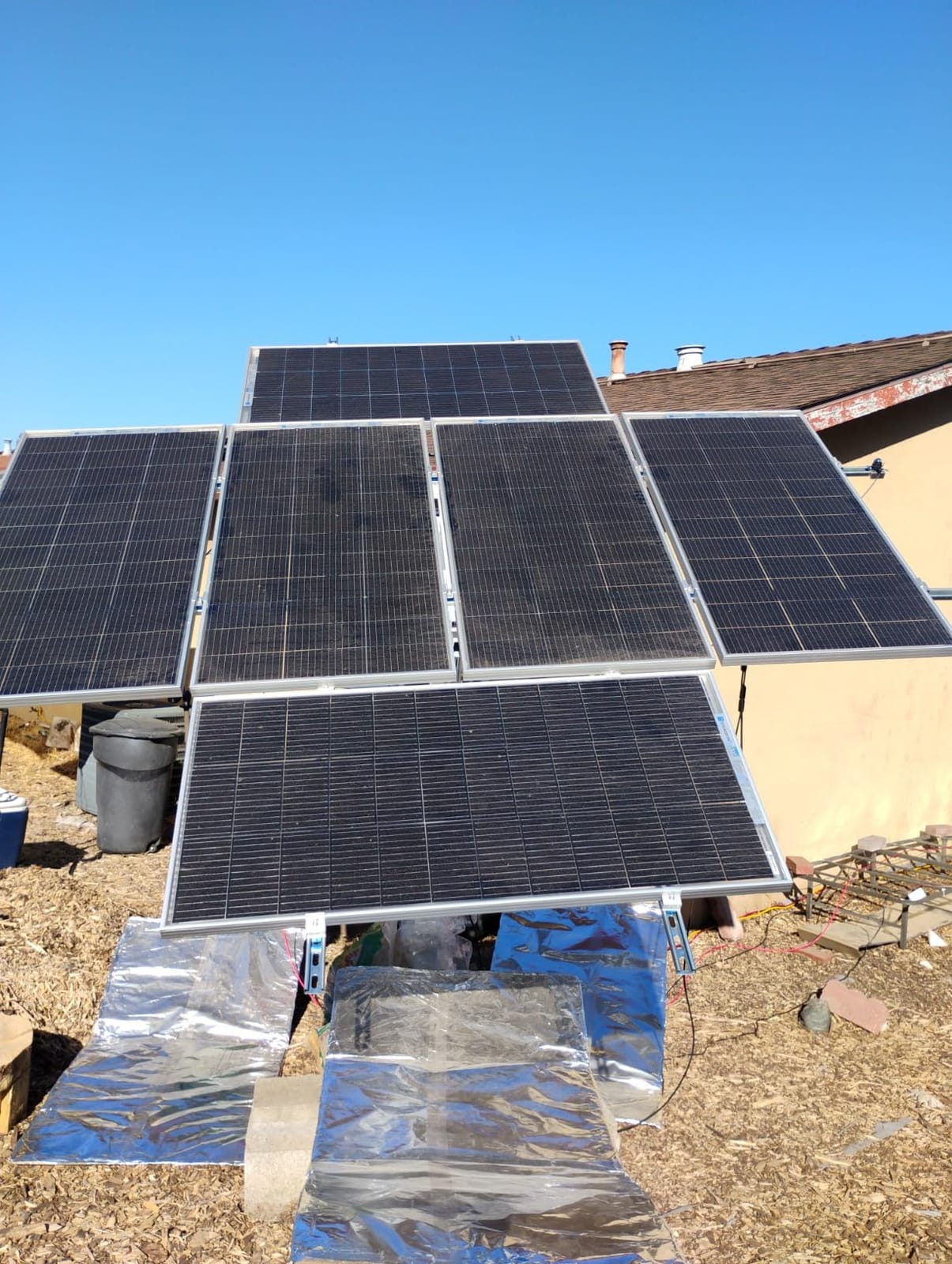 ECO-WORTHY 1200W 24V 4.68KWH Lithium Battery Solar System Off Grid | 6pcs 195W Solar Panels+2Pcs 12.8V 280Ah Lithium Battery+60A MPPT Charge Controller+3000W Pure Sine Wave Inverter customer photo 1