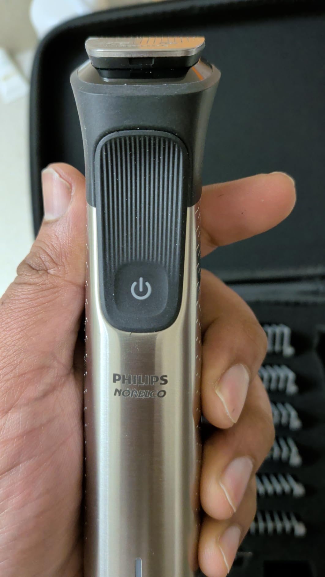 Norelco Philips All-in-One Series 7000 23-Piece Trimmer - Electric Shaver and Clipper for Face, Beard, Head & Body, Self-Sharpening Titanium Blades, 26 Length Settings (0.5-16 mm), MG7970/49 customer photo 1