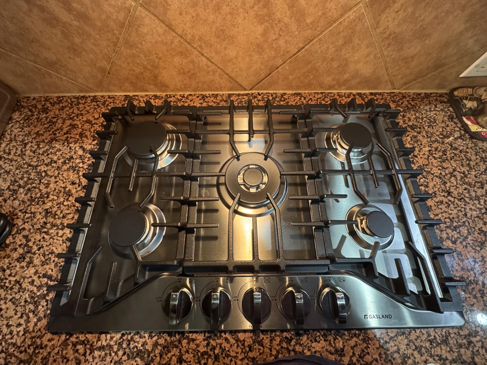 GASLAND 30 Inch Gas Cooktop with 4 Italy Sabaf Burners PRO GH2304SS | NG/LPG Convertible Natural Gas/Propane, Auto Ignition, Thermocouple Protection, CSA Certified customer photo 1