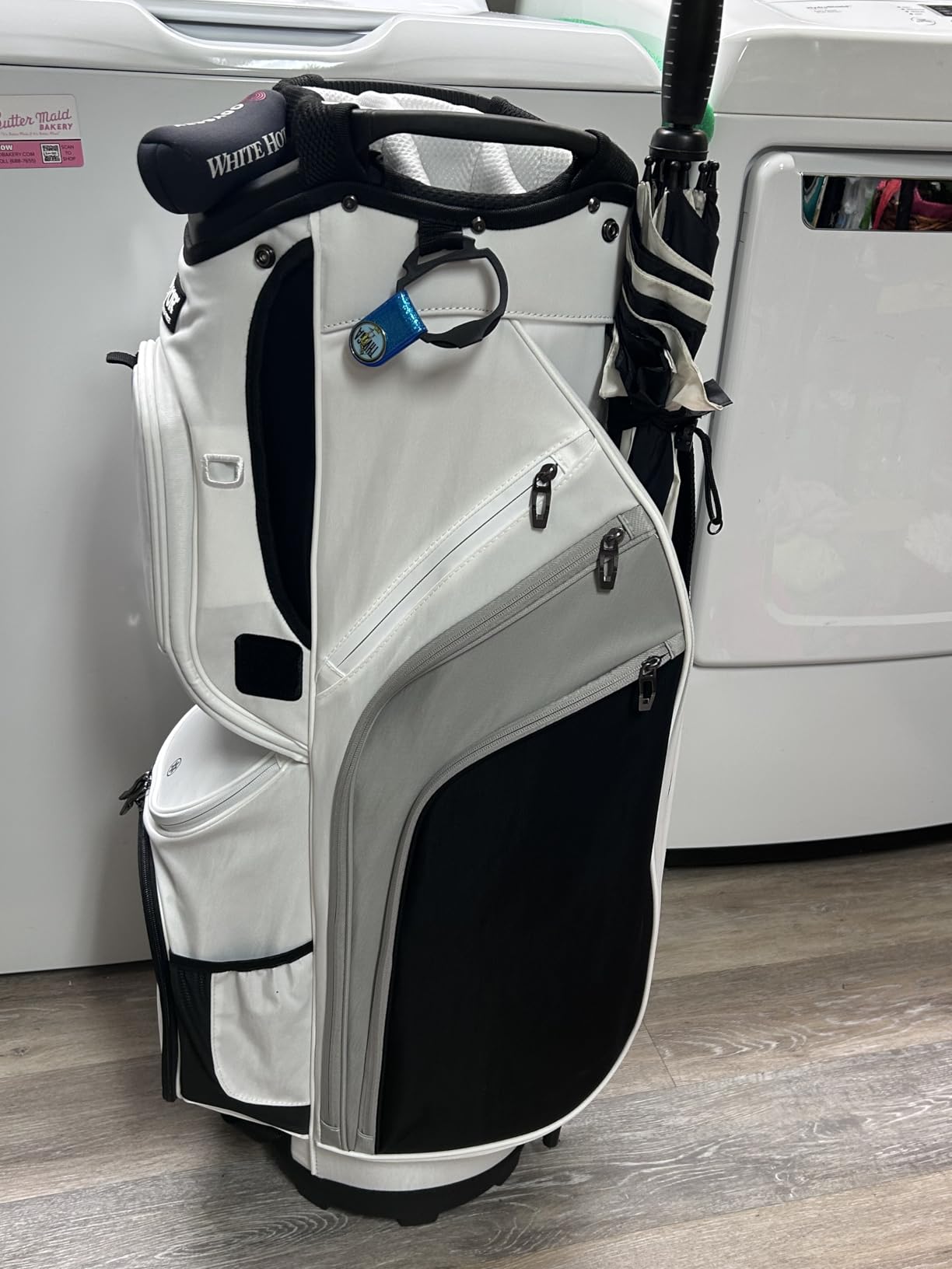 VEVOR Golf Cart Bag with 14 Way Organizer Divider Top, Premium Cart Bag with Stand, Durable Golf Bags with Handles & Dust Cover & Detachable Dual Strap customer photo 1