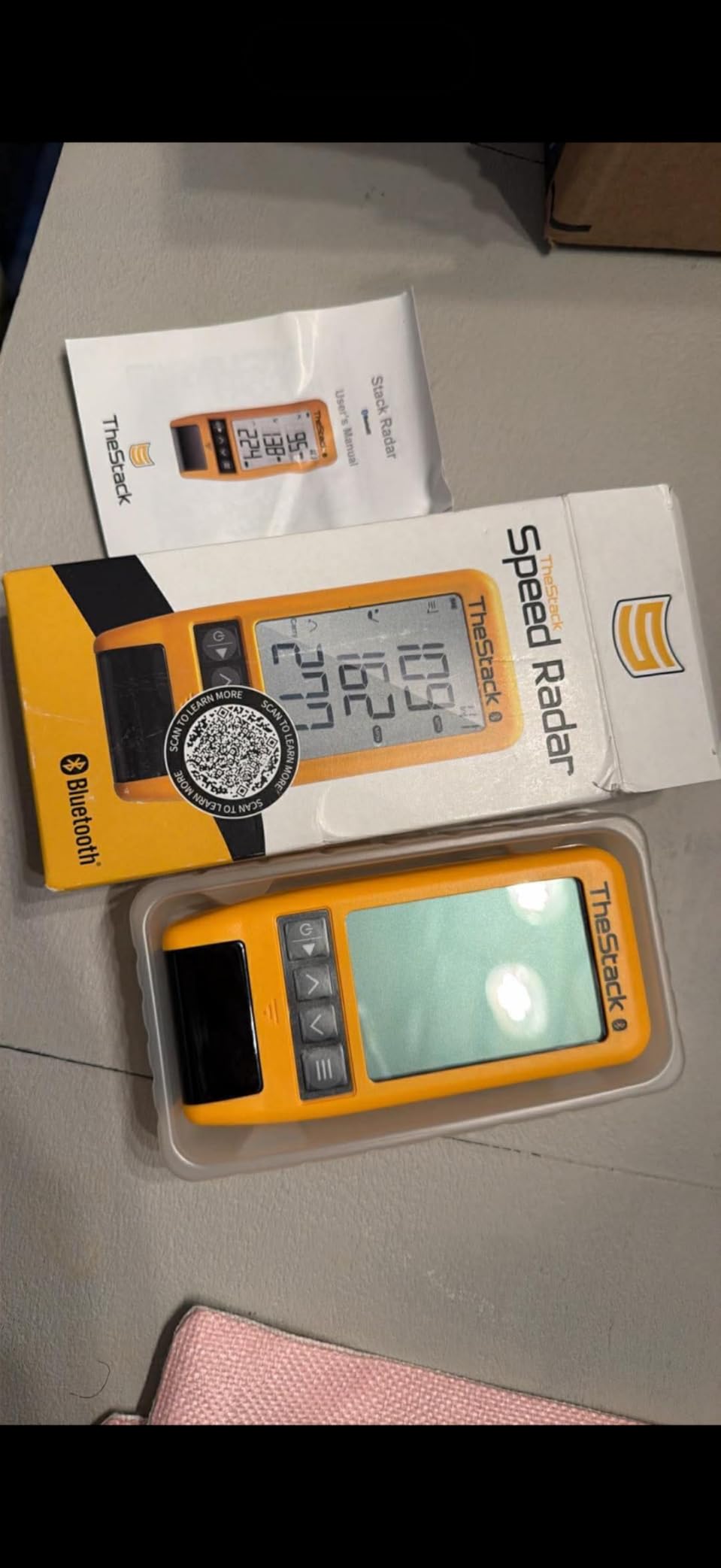 TheStack™ Radar | Golf Launch Monitor | App-Based Training System and Golf Swing Analyzer | Trainer Golf Swing Training Aid | Golf Launch Monitor Portable customer photo 1