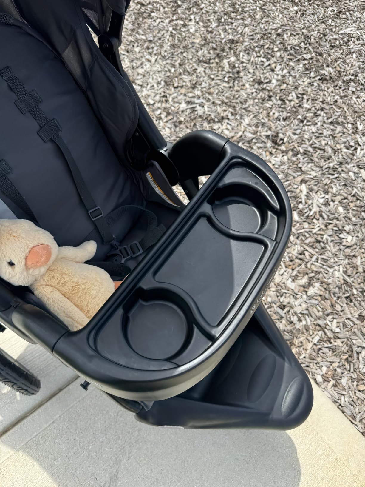 Baby Trend Expedition Zero Flat Jogger with LED Lights, Dash Grey customer photo 2