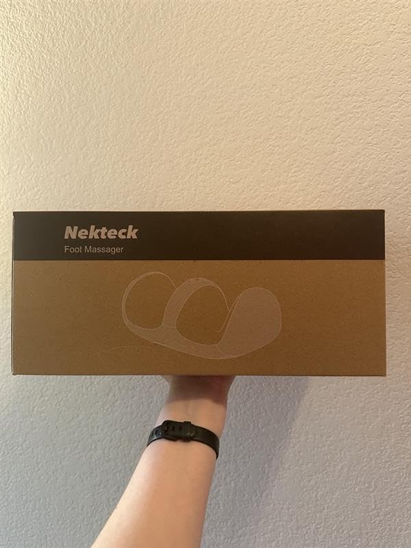 Nekteck Foot Massager with Heat & Foot Roller, Shiatsu Calf Leg Massager customer photo 2