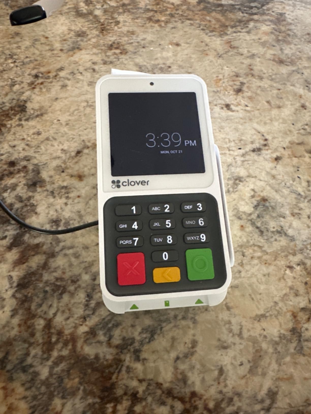 Clover Compact Payment Terminal - Requires New Merchant Processing Account Through Powering POS. customer photo 2