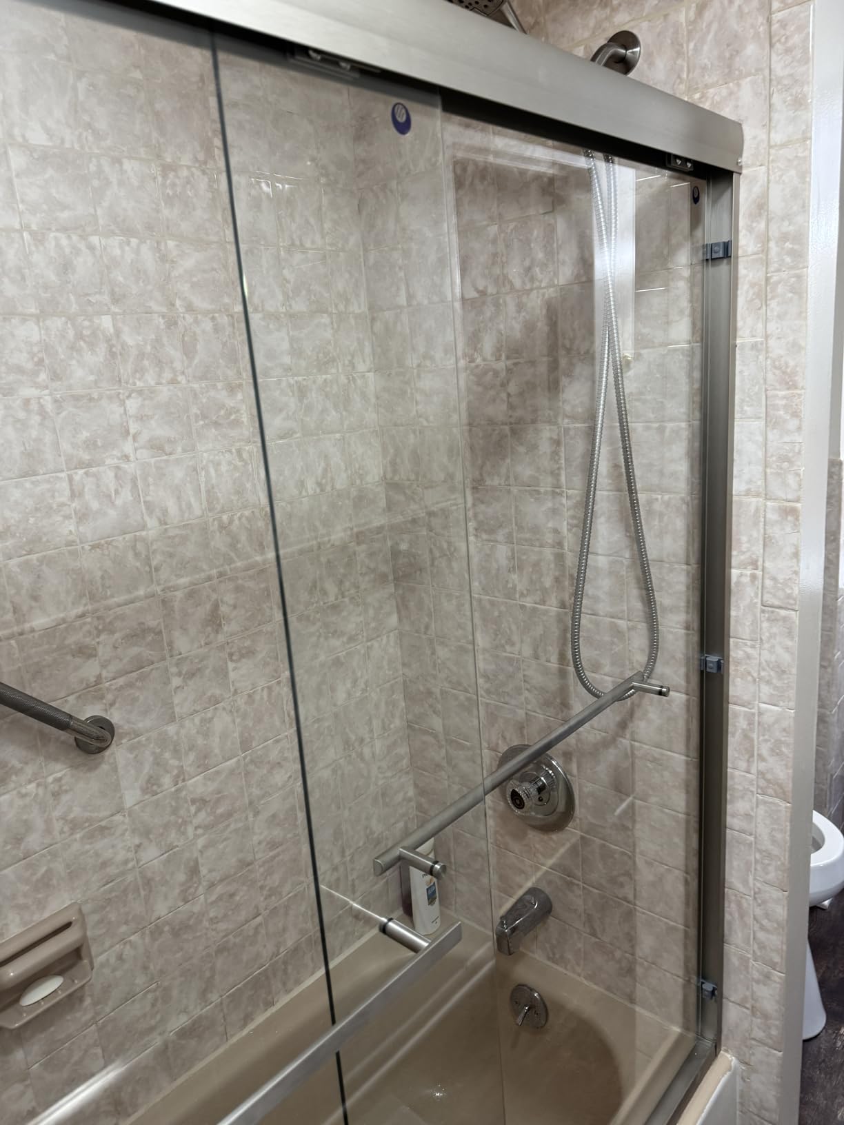 ENSO SENKA Sliding Bathtub Shower Door 56-60