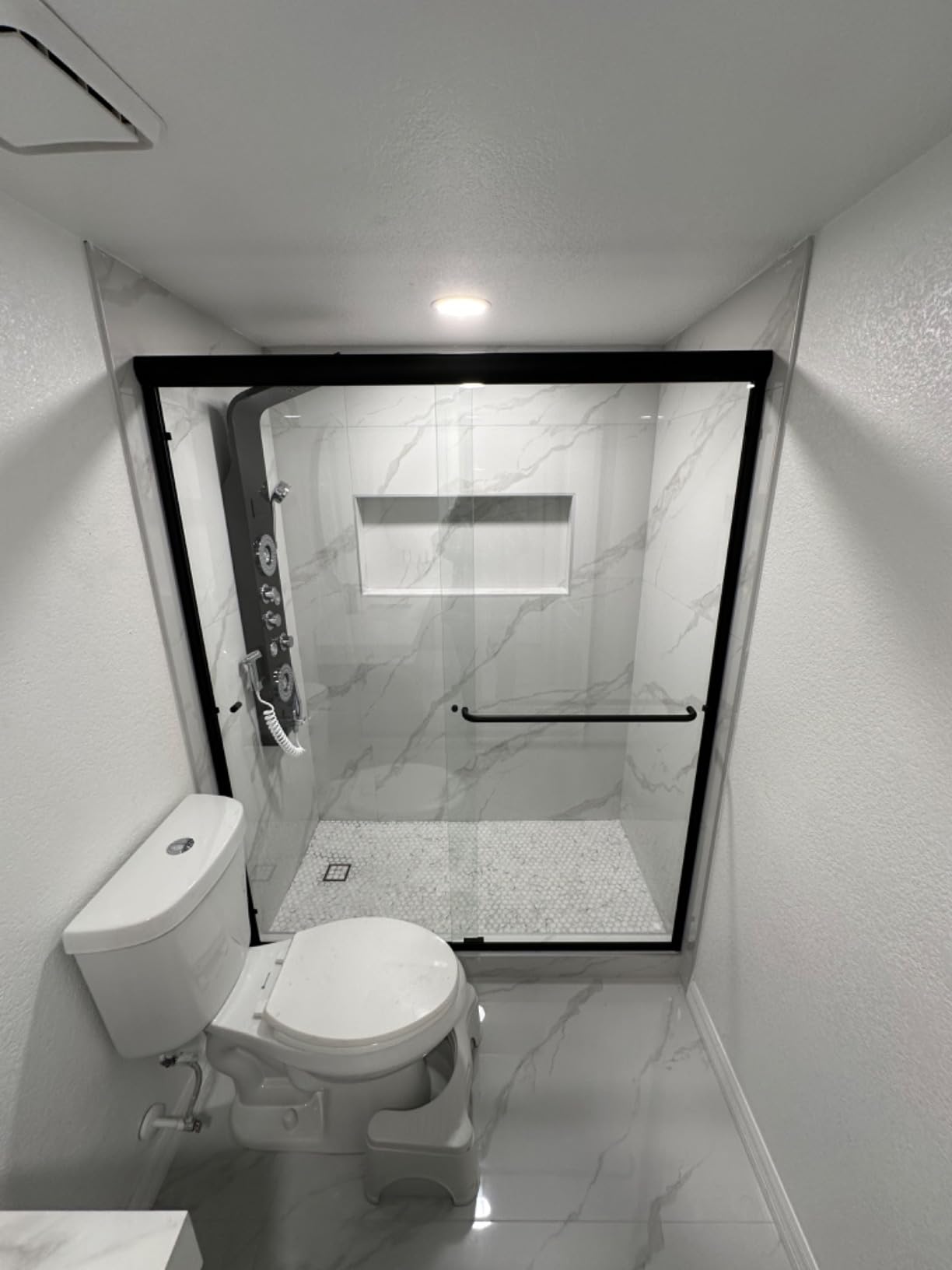 ENSO SENKA Sliding Bathtub Shower Door 56-60