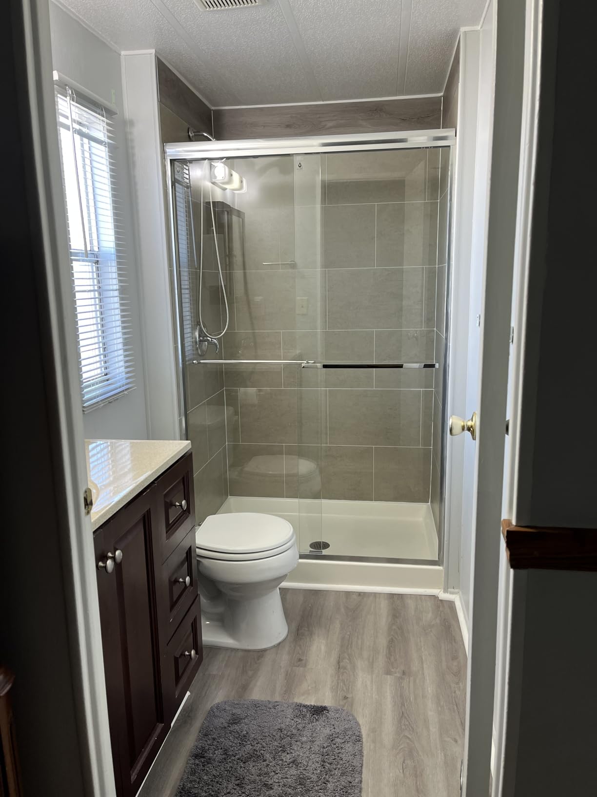 ENSO SENKA Double Sliding Glass Shower Door 56-60