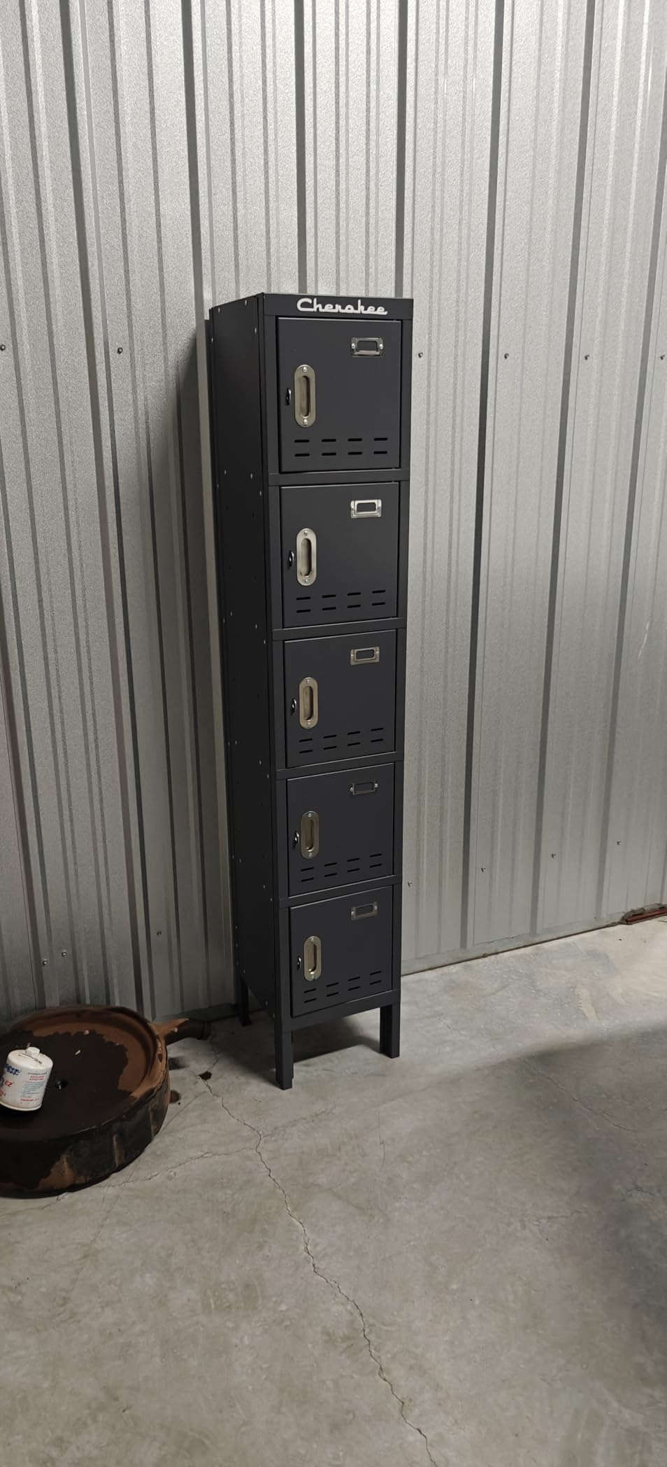 BUTISOW Metal Storage Locker with Lock & Card Slot Locker - Secure Lockable Door - Steel Locker for School, Office, Gym, Home - 66.15